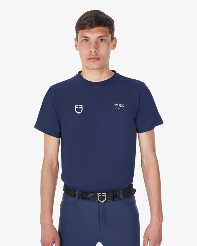 T-shirt uomo slim fit Equestro X FISE