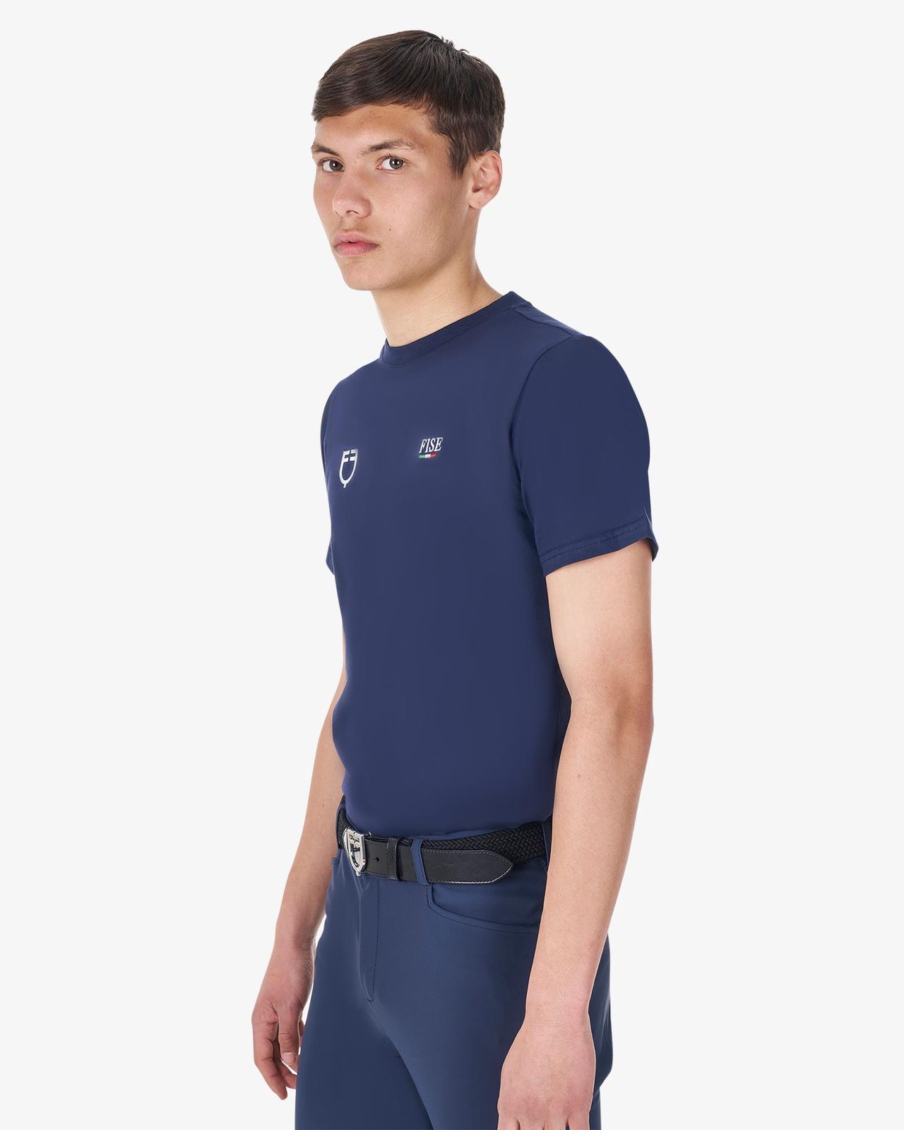 T-shirt uomo slim fit Equestro X FISE