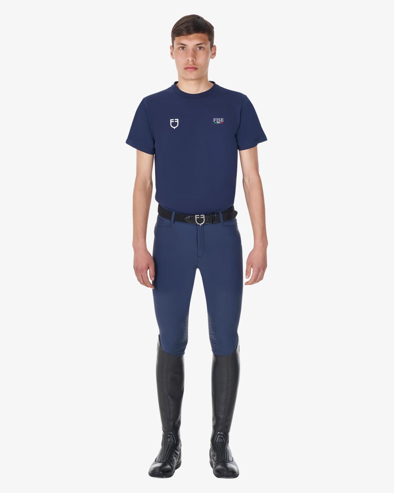 T-shirt uomo slim fit Equestro X FISE