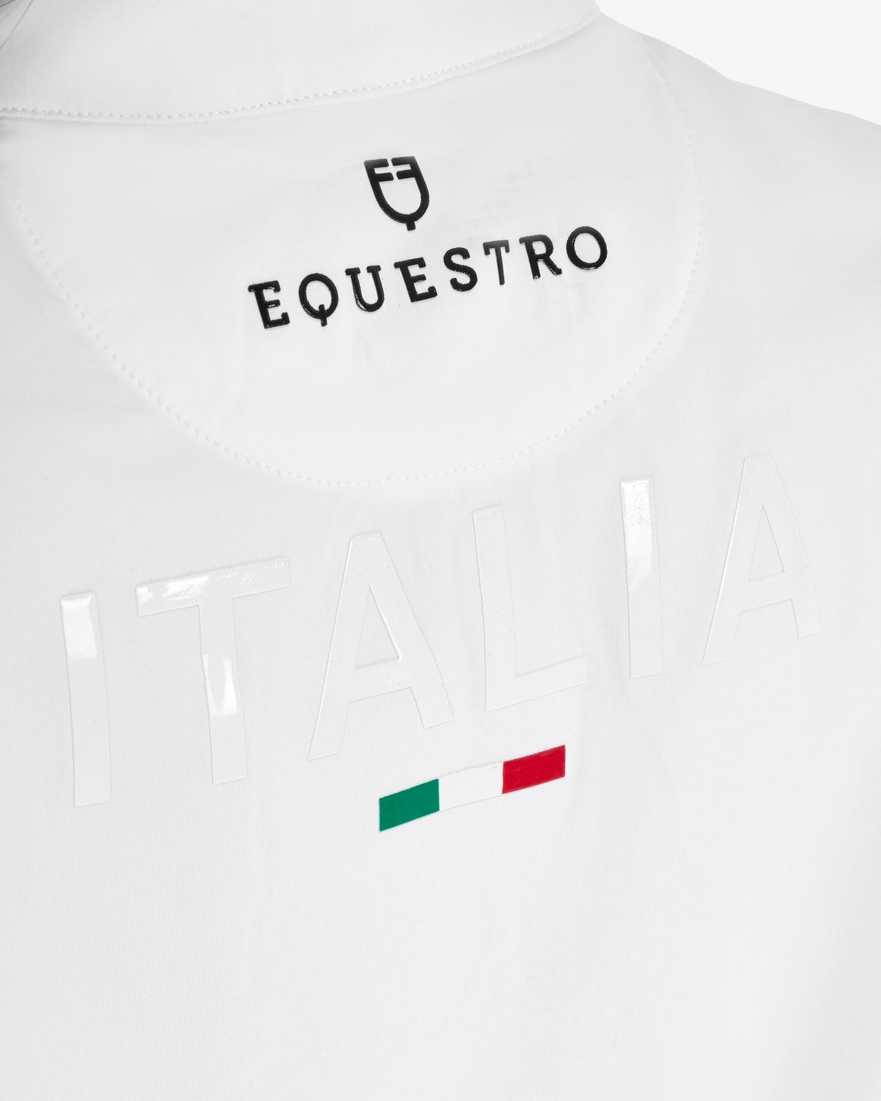 Polo bambina da concorso maniche lunghe Equestro X FISE