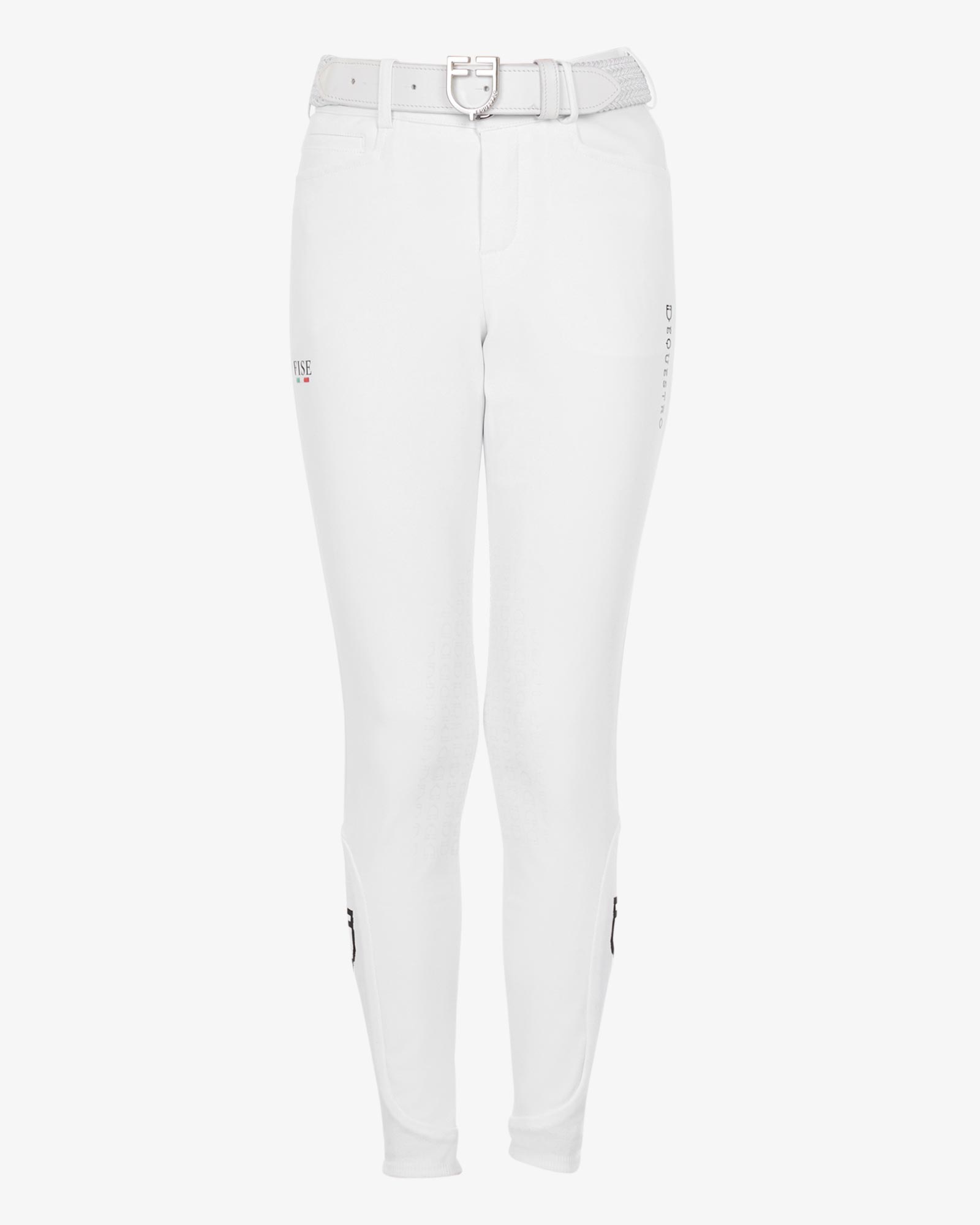 Kids' unisex knee grip breeches Equestro X FISE