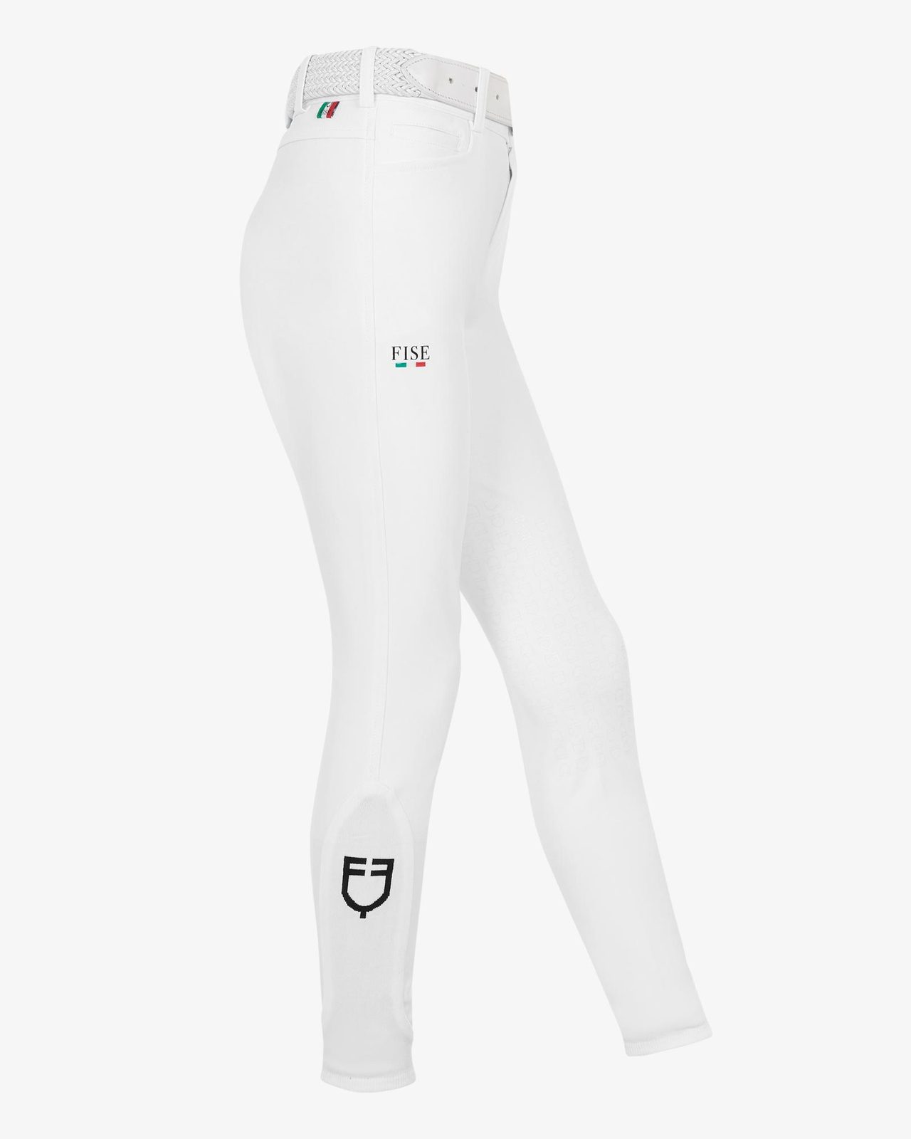 Kids' unisex knee grip breeches Equestro X FISE