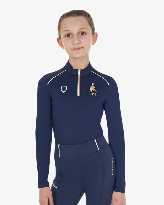 Base layer unisex bambini da allenamento Equestro X FISE