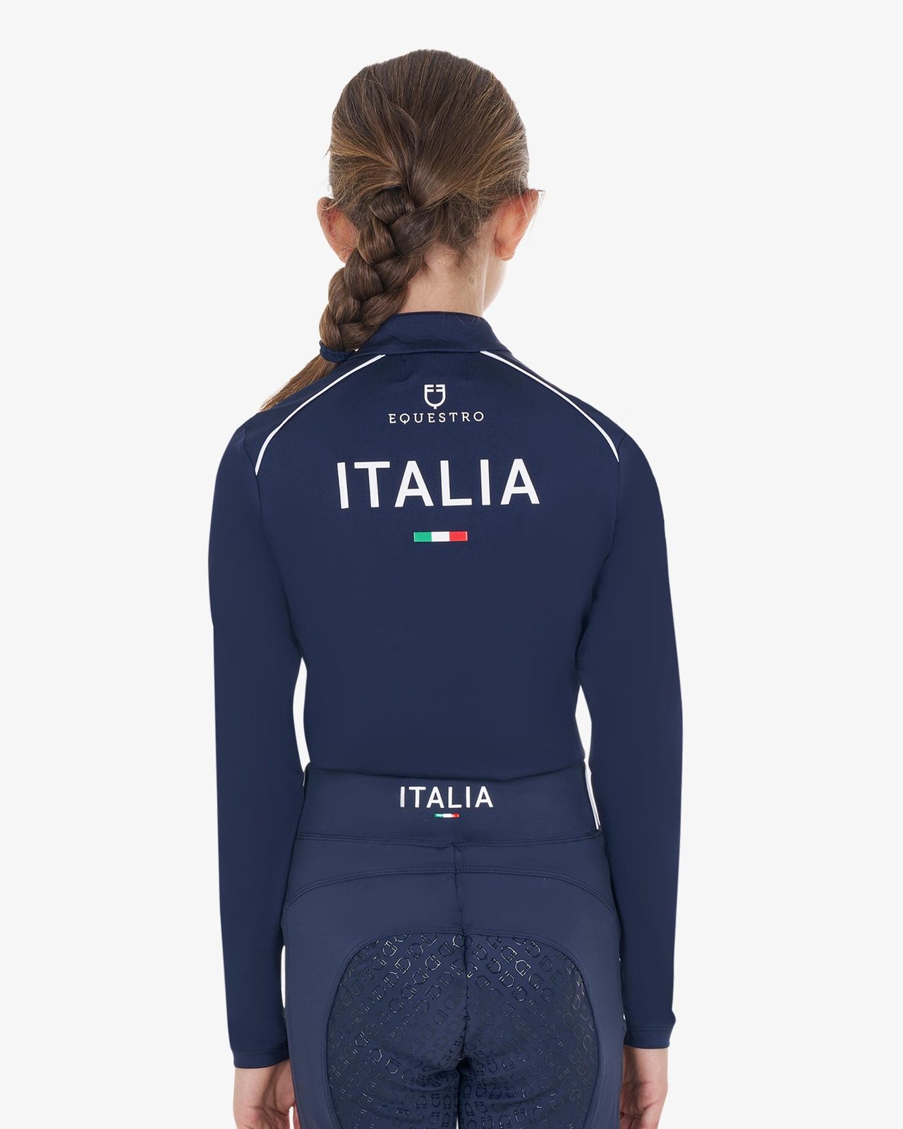 Kids' unisex training base layer Equestro X FISE