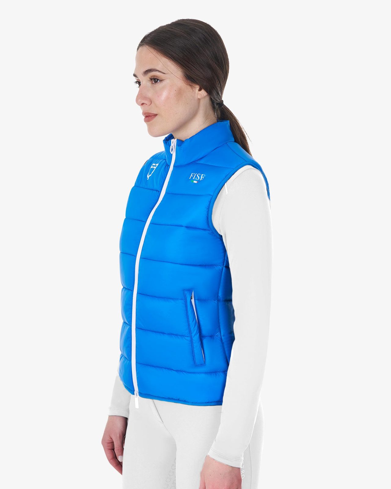 Smanicato donna slim fit Equestro X FISE