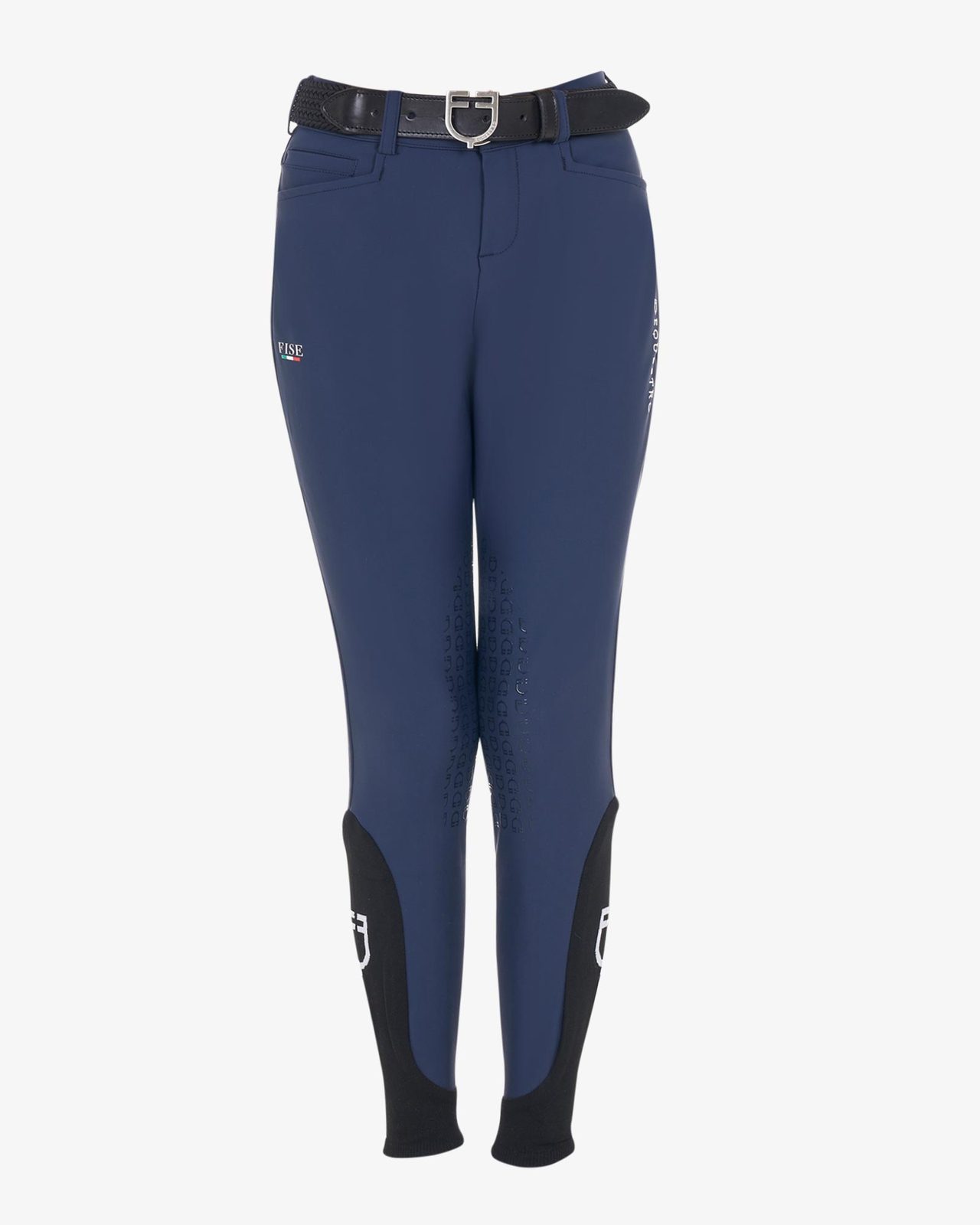 Kids' unisex knee grip breeches Equestro X FISE