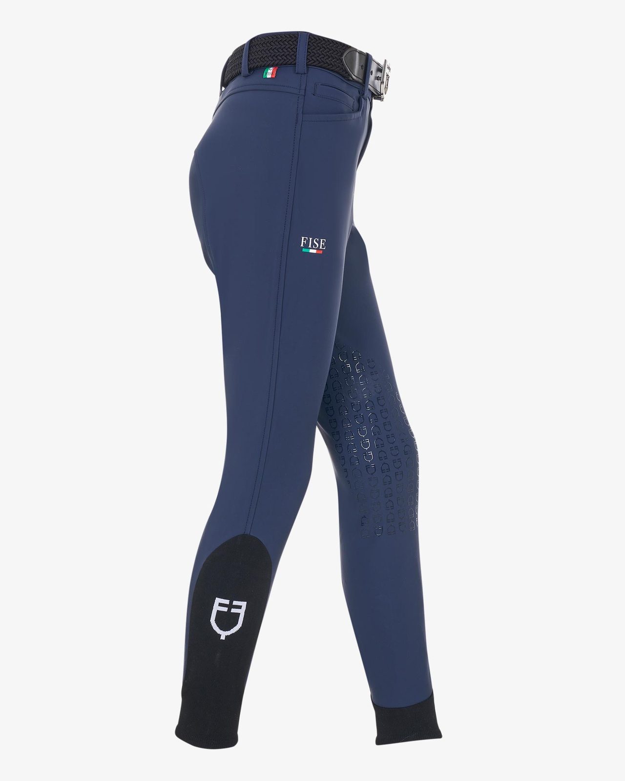 Kids' unisex knee grip breeches Equestro X FISE