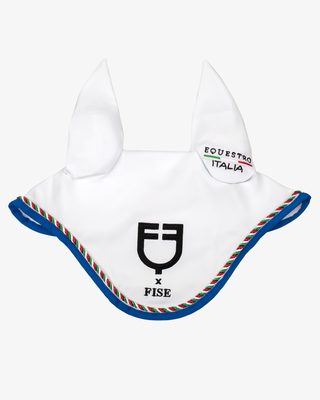 Cuffietta con piping tricolore Equestro X FISE