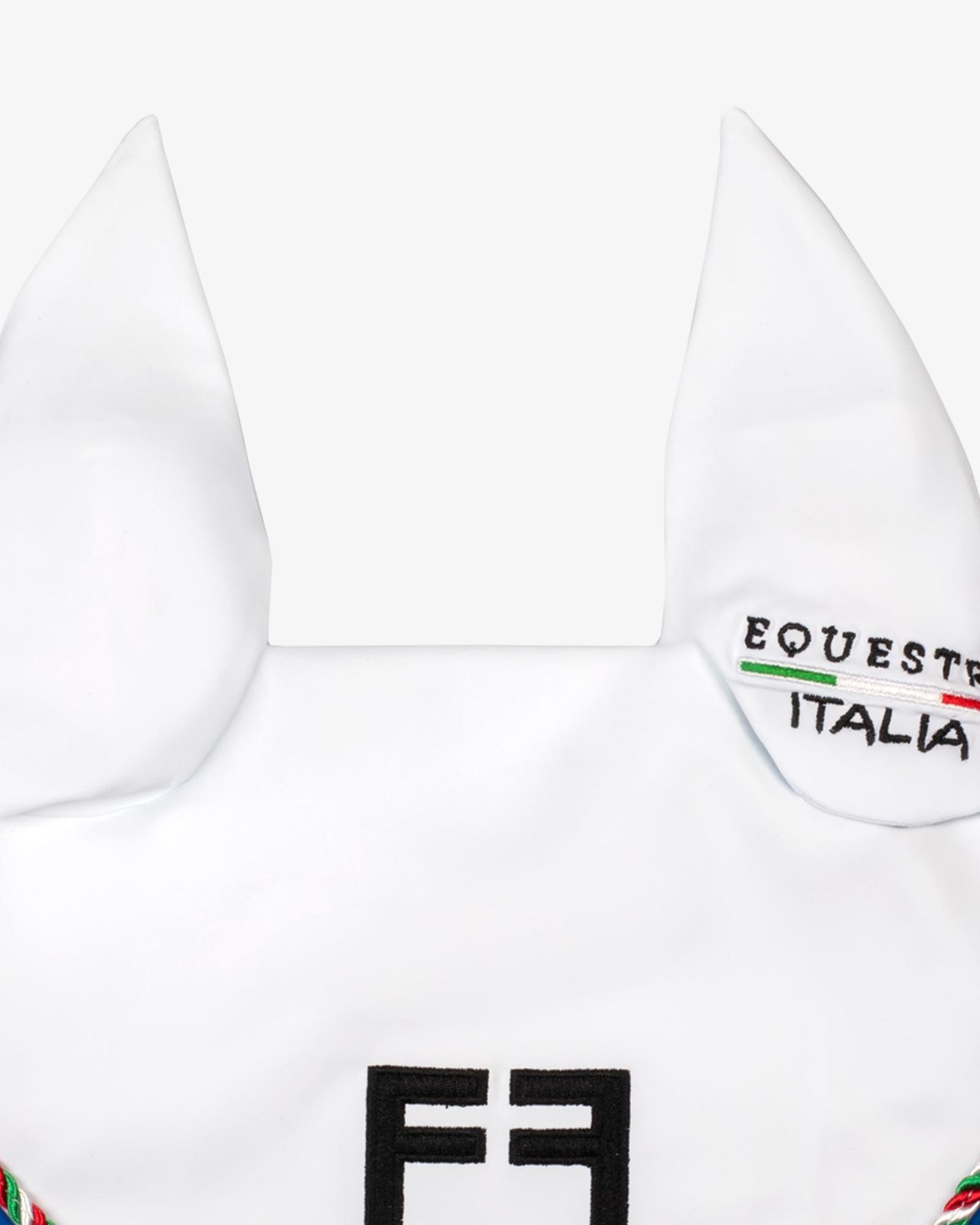Cuffietta con piping tricolore Equestro X FISE