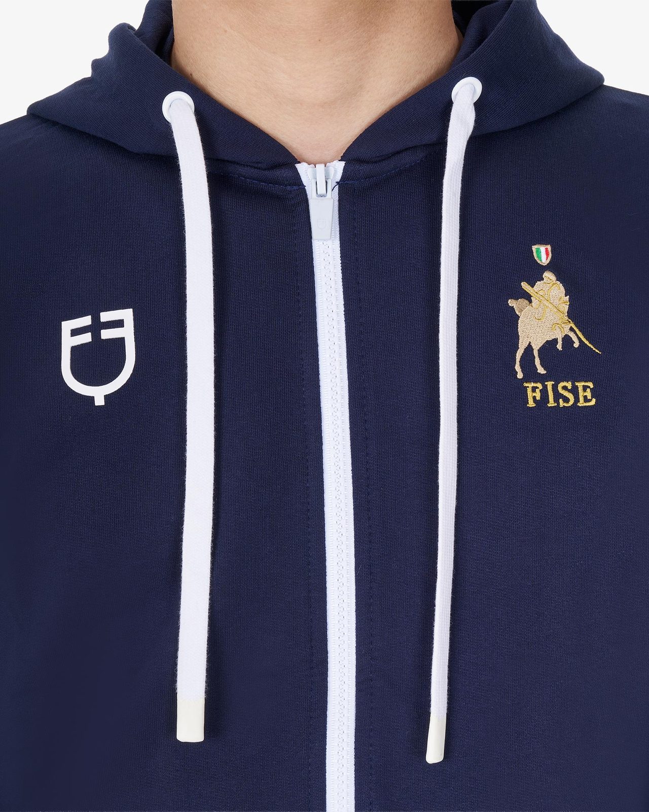 Men's hoodie Equestro X FISE