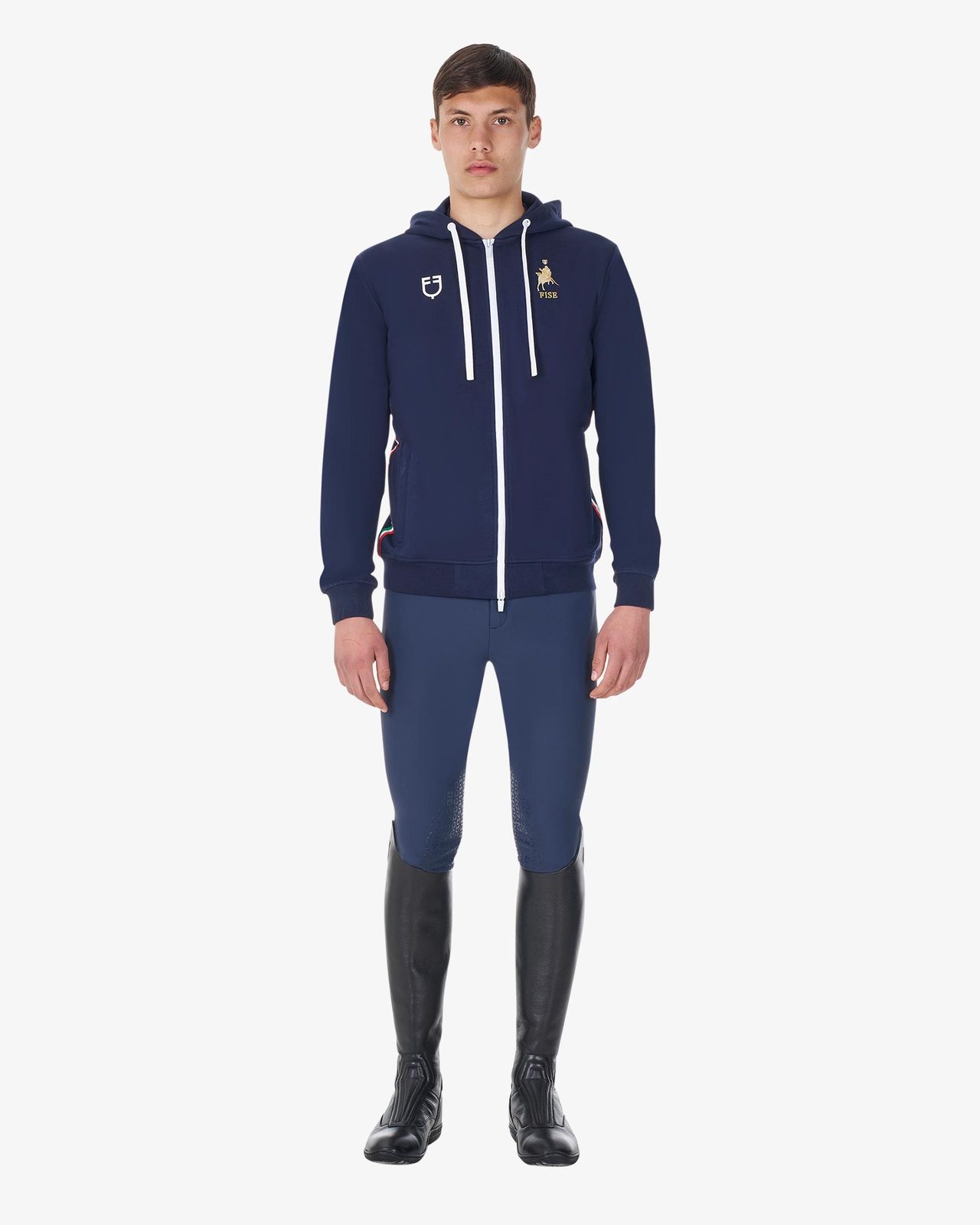 Men's hoodie Equestro X FISE