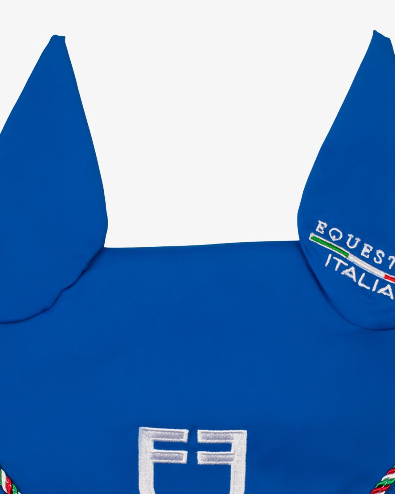 Cuffietta con piping tricolore Equestro X FISE