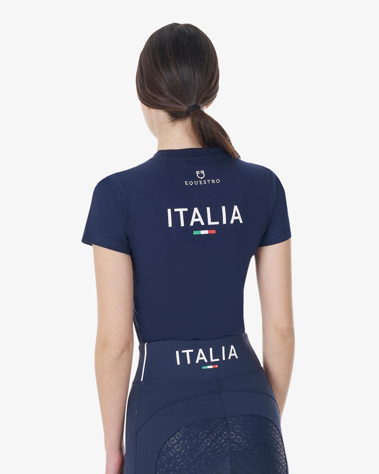 Women's slim fit T-shirt Equestro X FISE