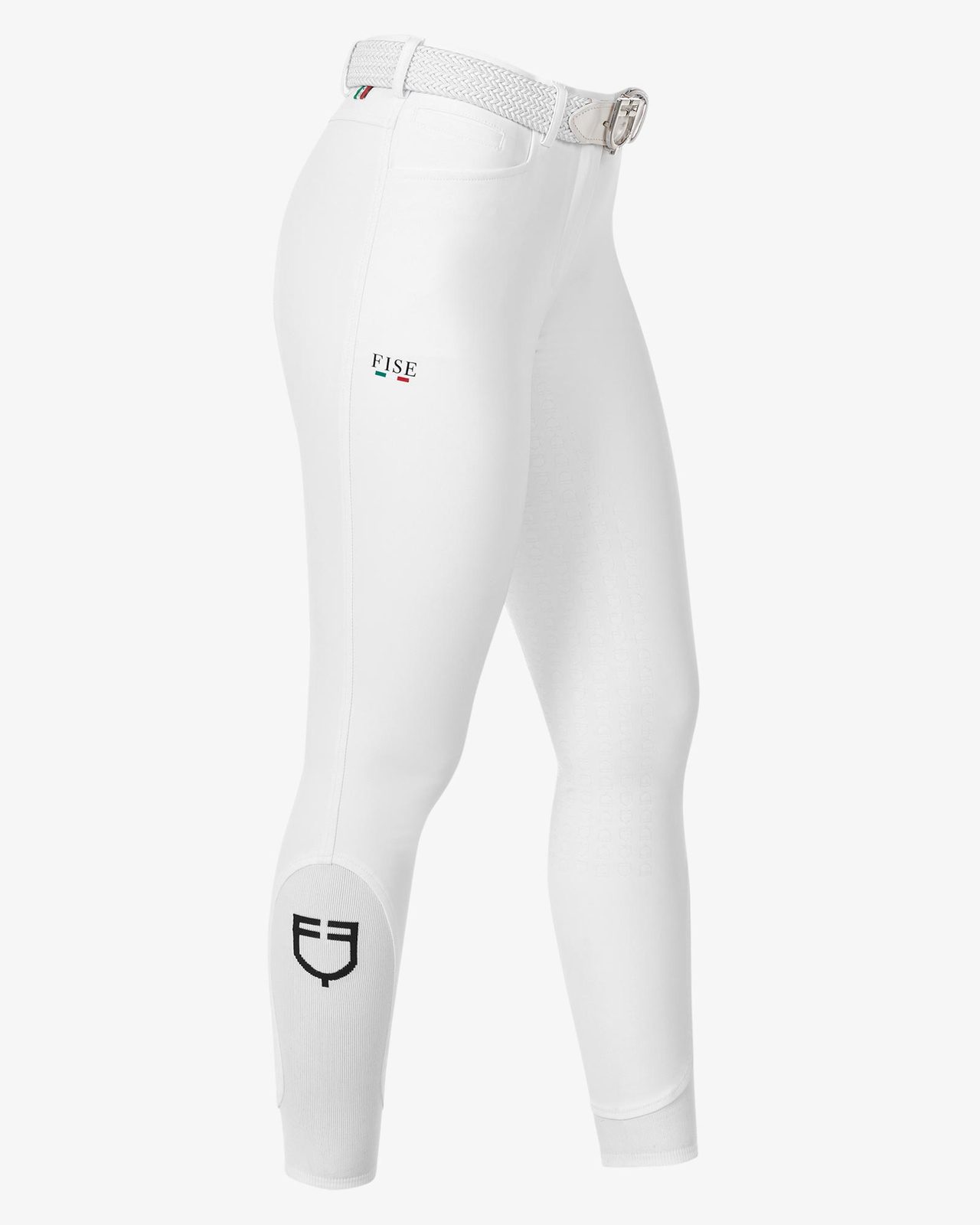 Pantaloni donna full grip Equestro X FISE