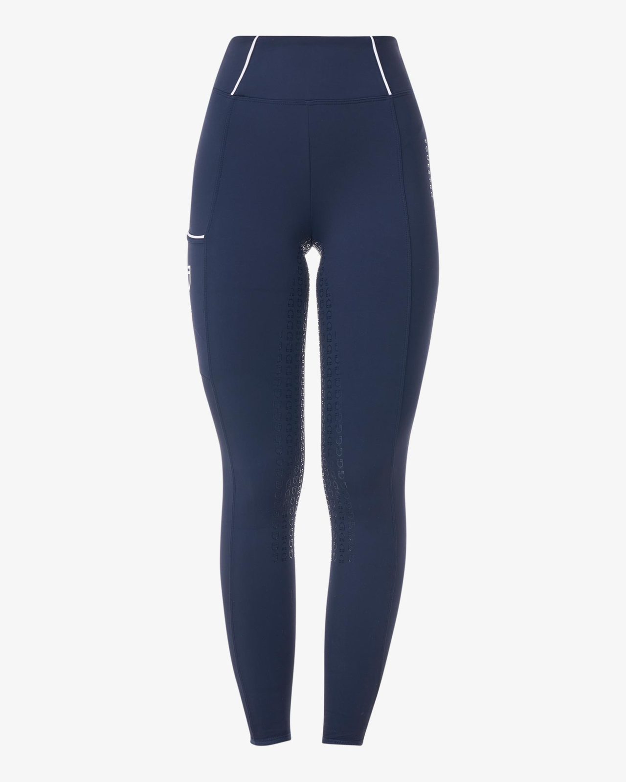 Women's slim fit full grip leggings Equestro X FISE