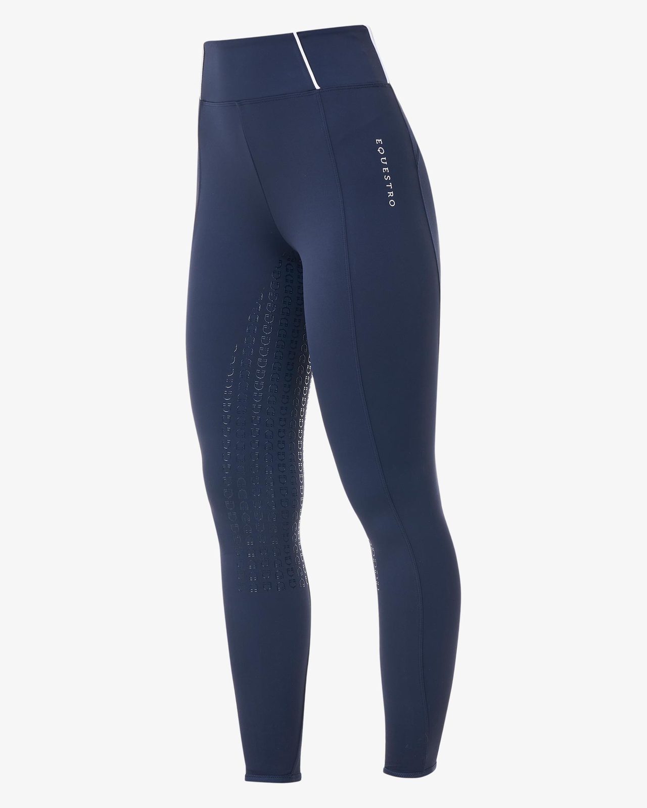 Women's slim fit full grip leggings Equestro X FISE