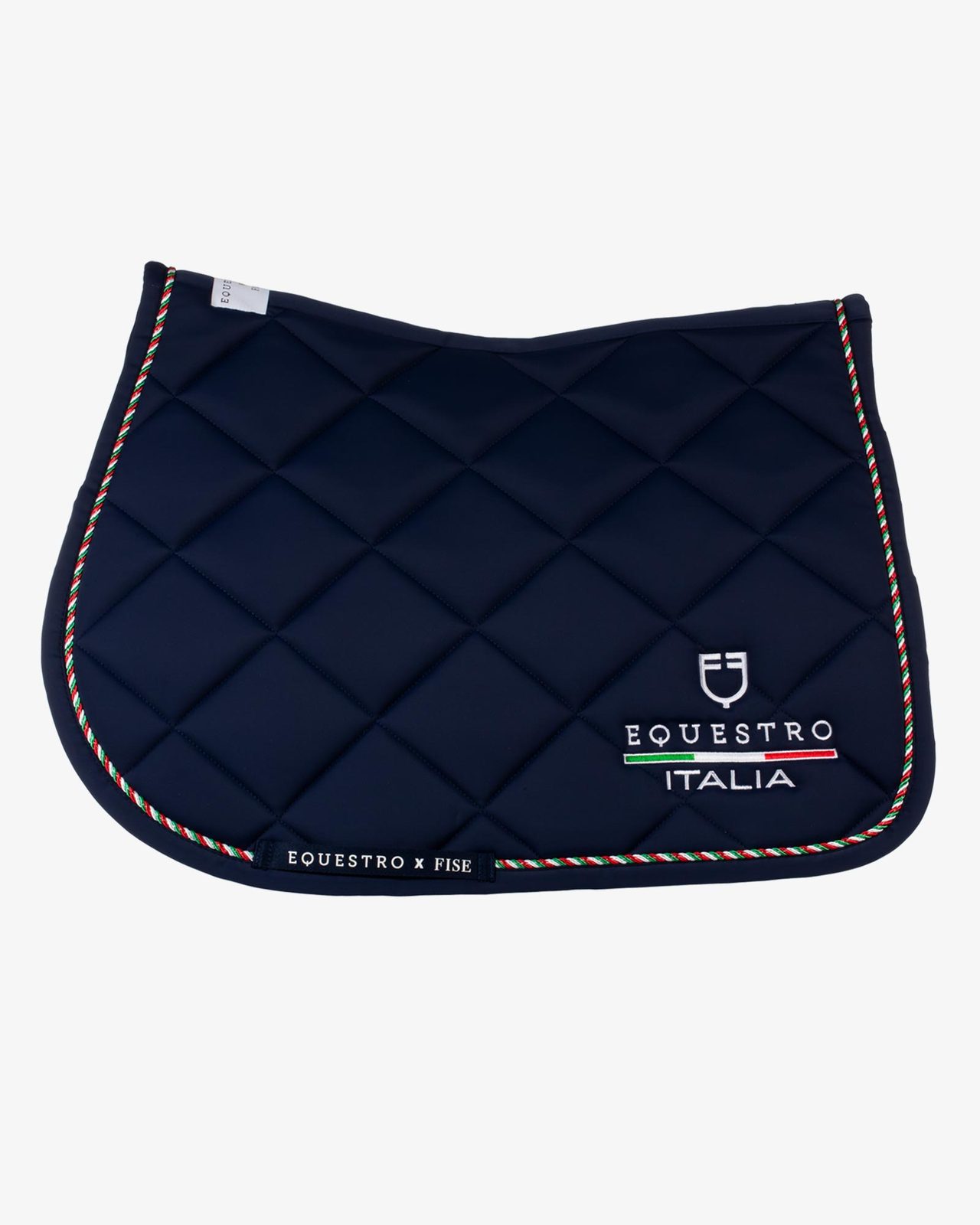Sottosella salto piping tricolore Equestro X FISE