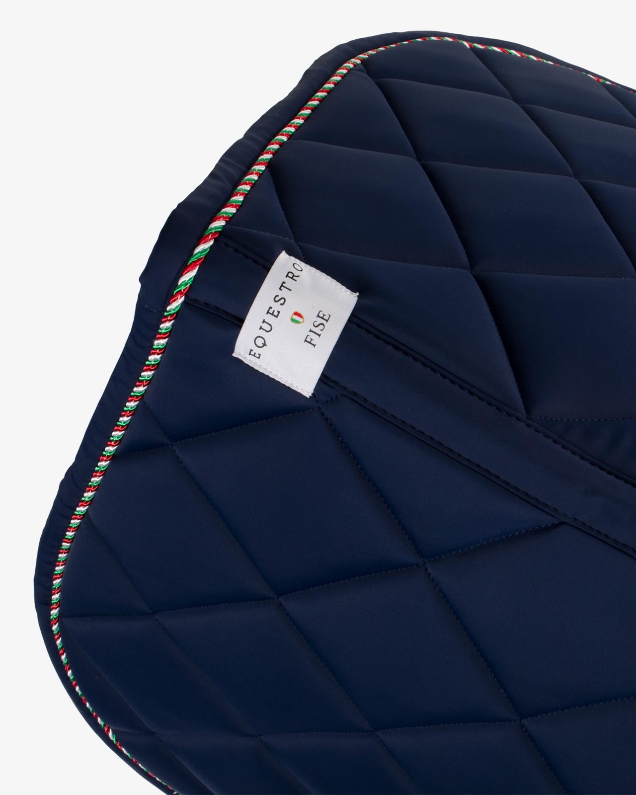 Sottosella salto piping tricolore Equestro X FISE