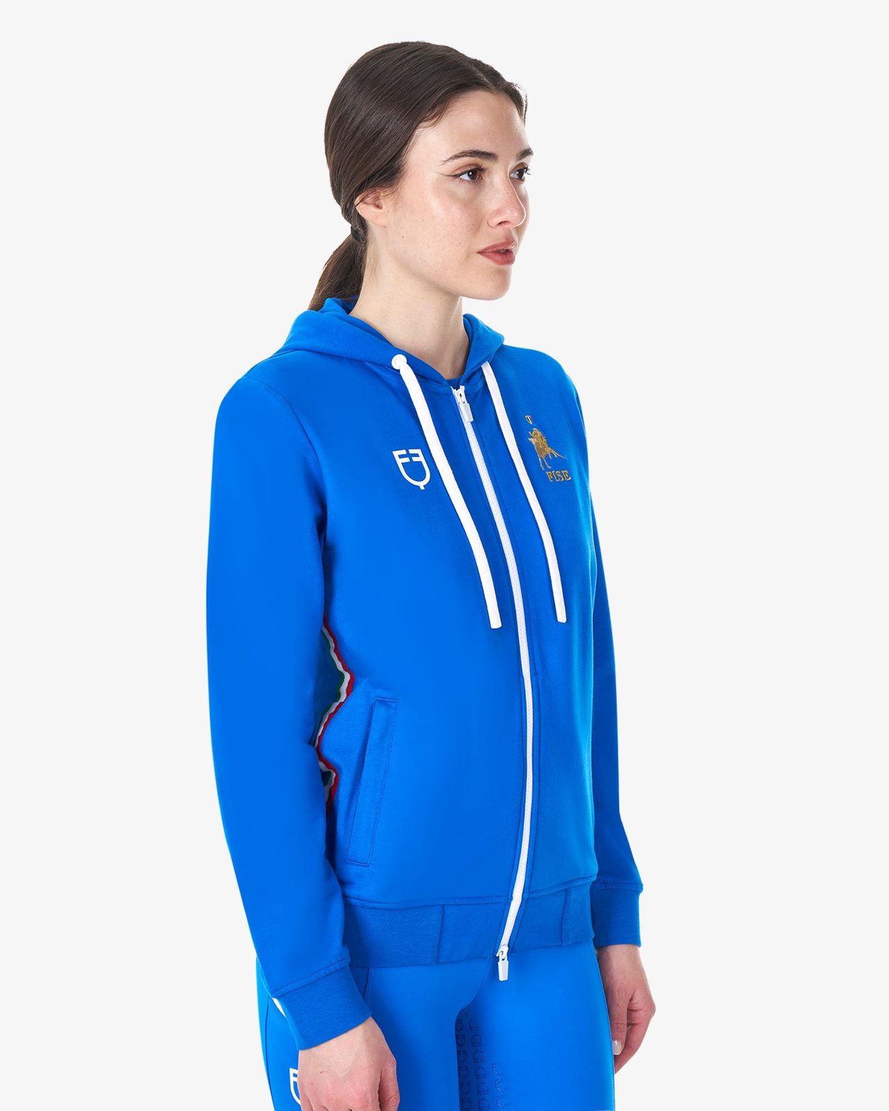 Women's hoodie Equestro X FISE