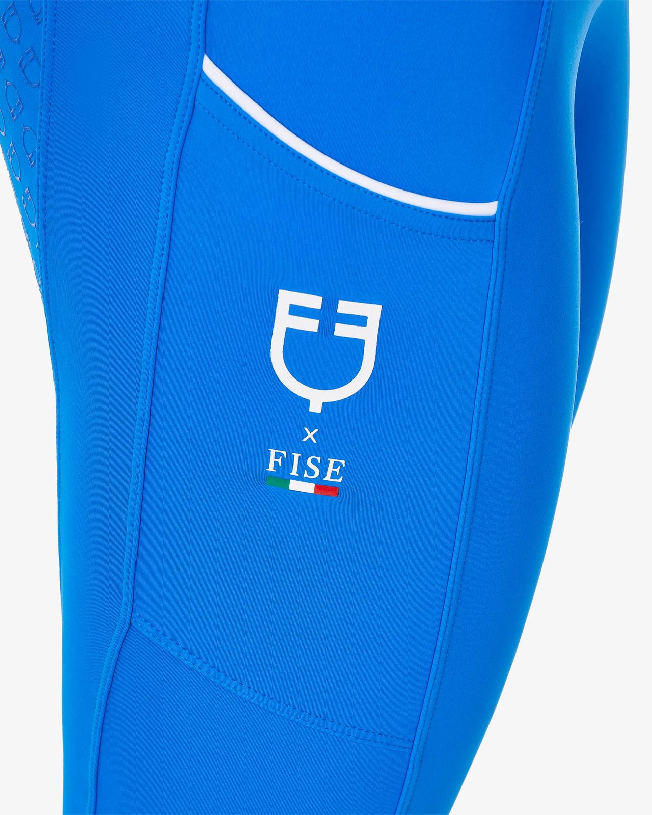 Women's slim fit full grip leggings Equestro X FISE