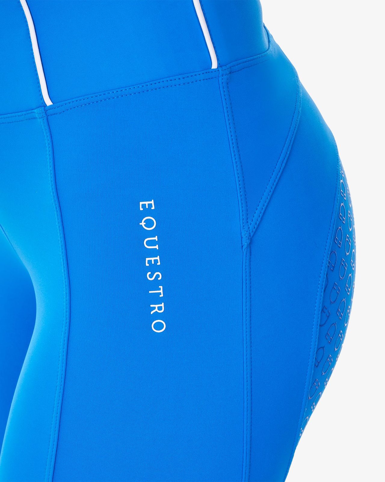 Women's slim fit full grip leggings Equestro X FISE