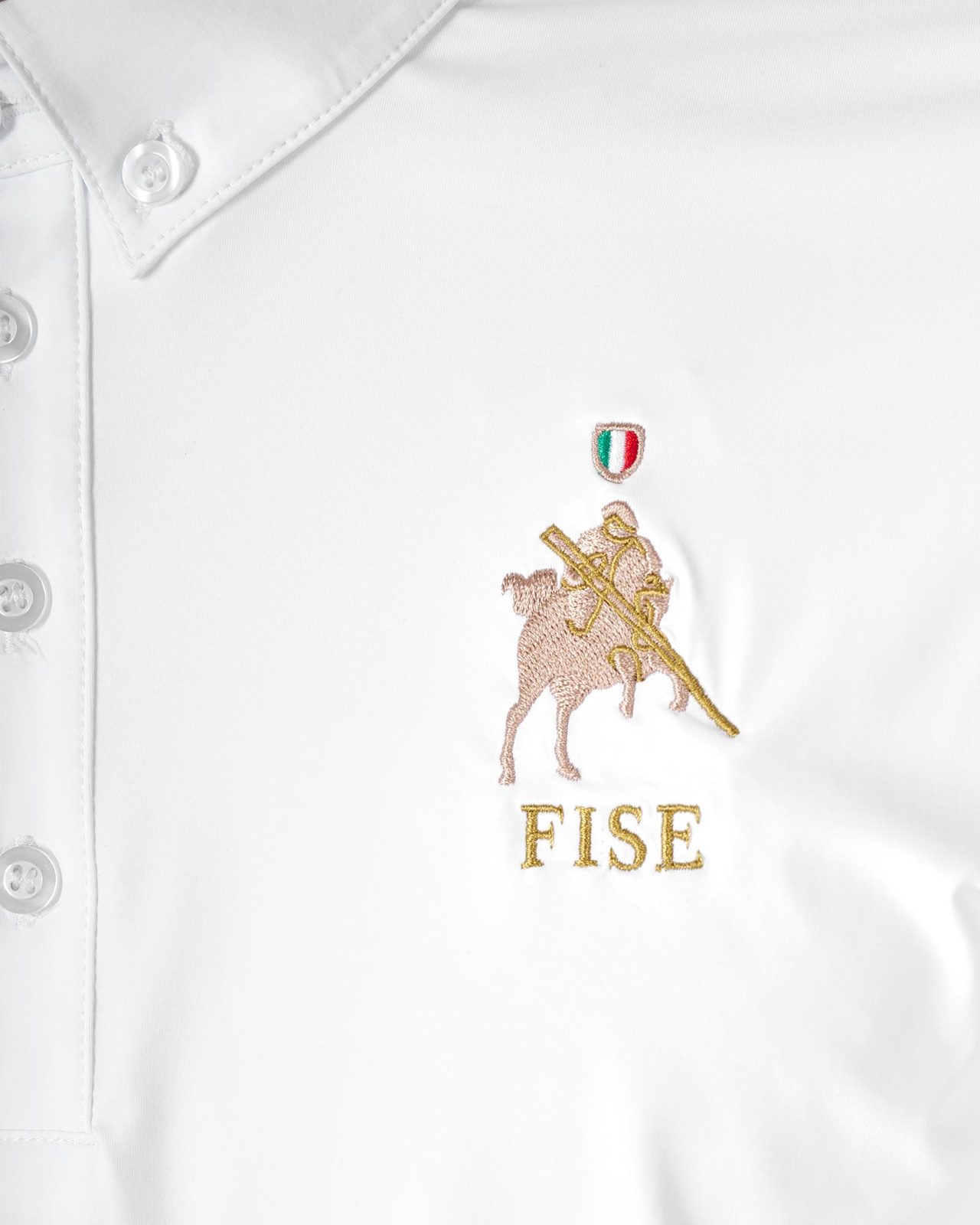 Polo uomo da concorso Equestro X FISE