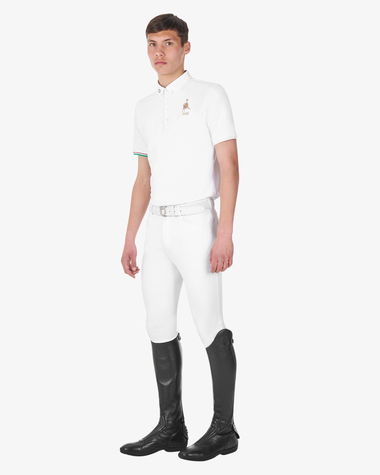 Polo uomo da concorso Equestro X FISE