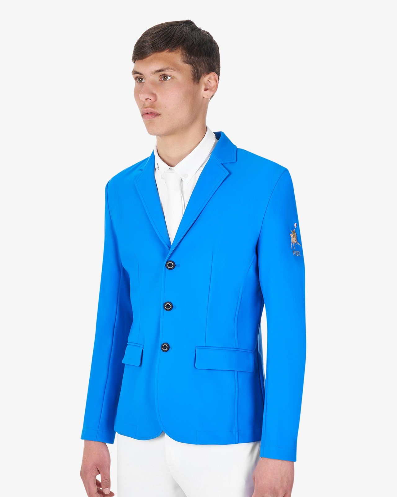 Men's three-button competition jacket Equestro X FISE