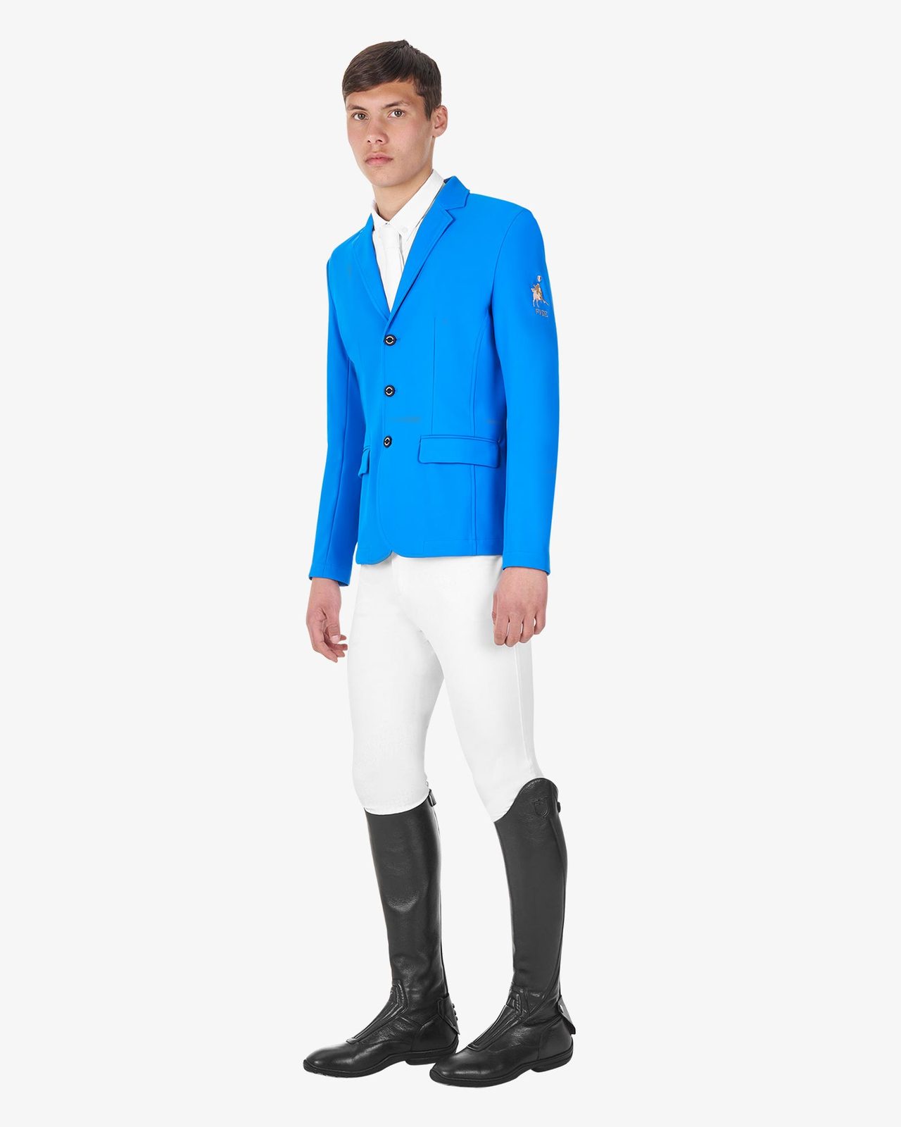 Men's three-button competition jacket Equestro X FISE