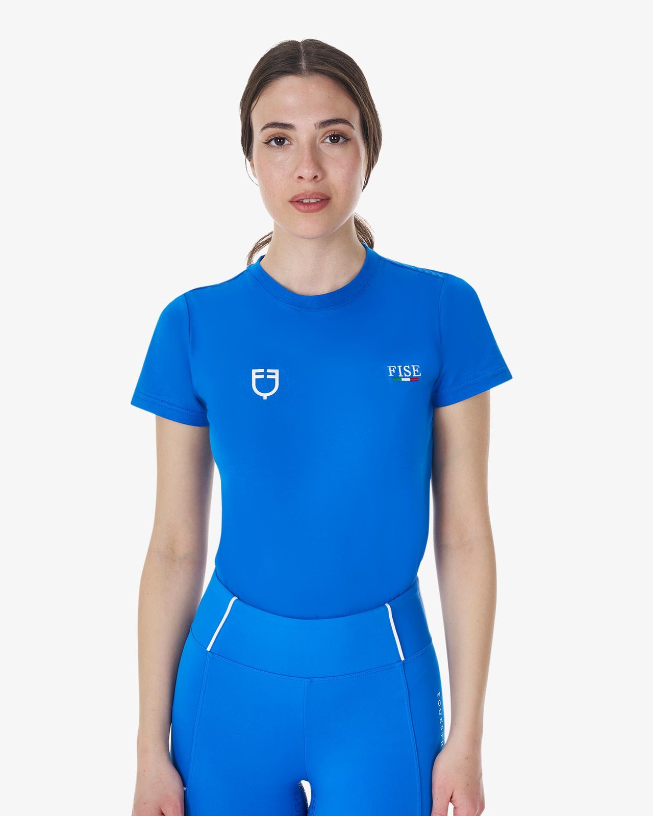 T-shirt donna slim fit Equestro X FISE