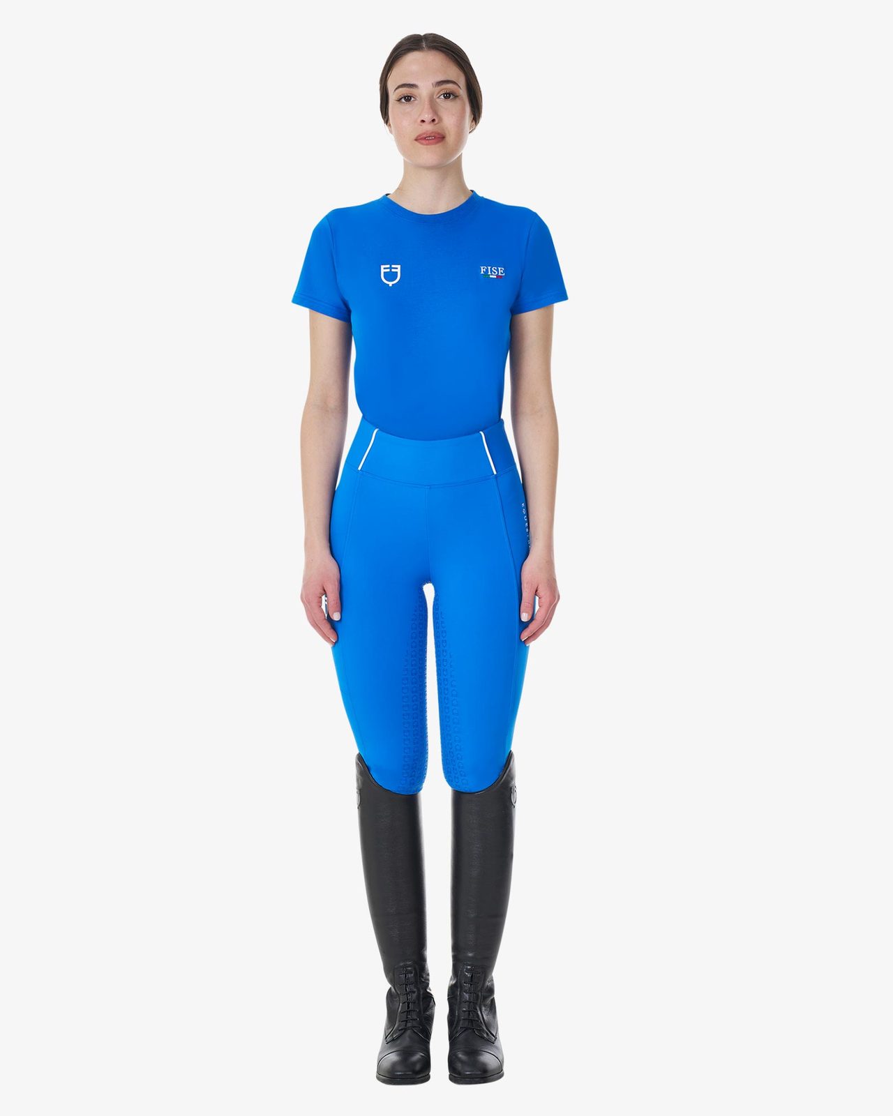 T-shirt donna slim fit Equestro X FISE
