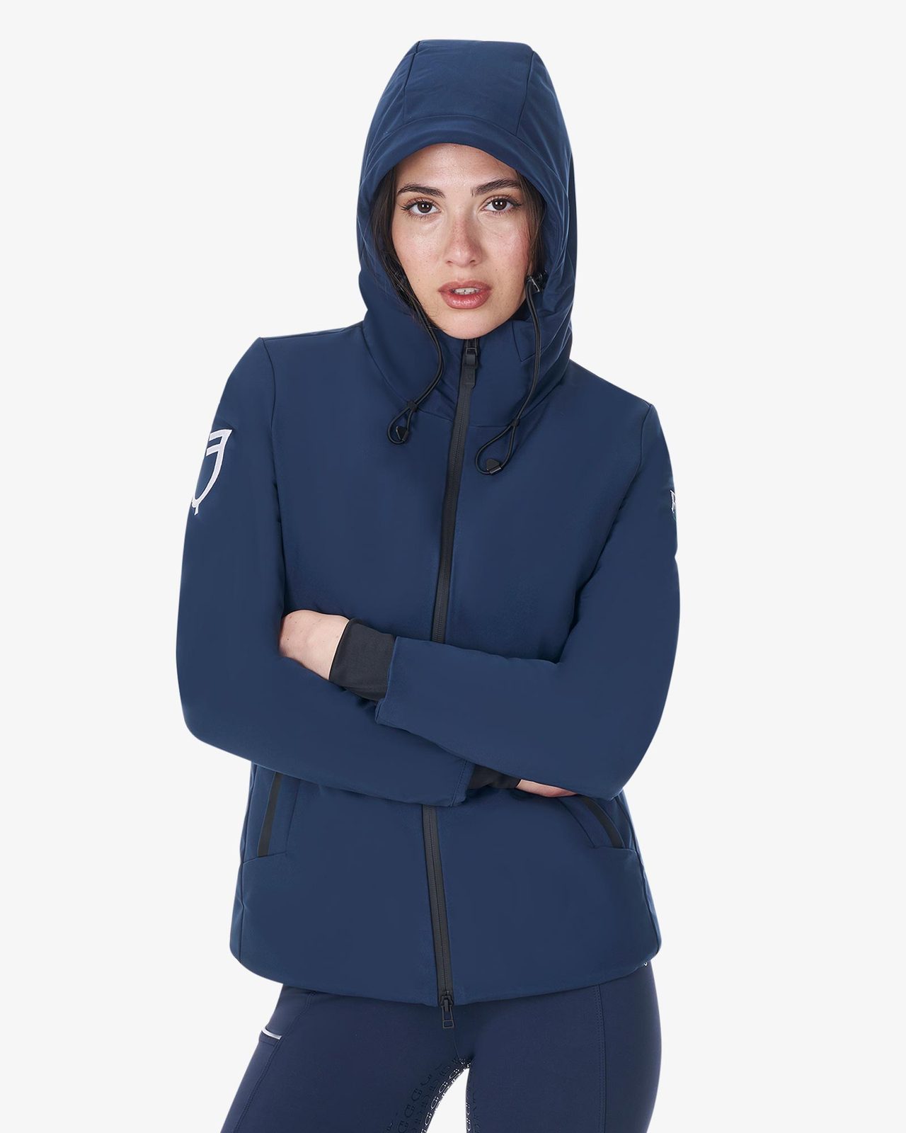 Piumino donna impermeabile Equestro X FISE