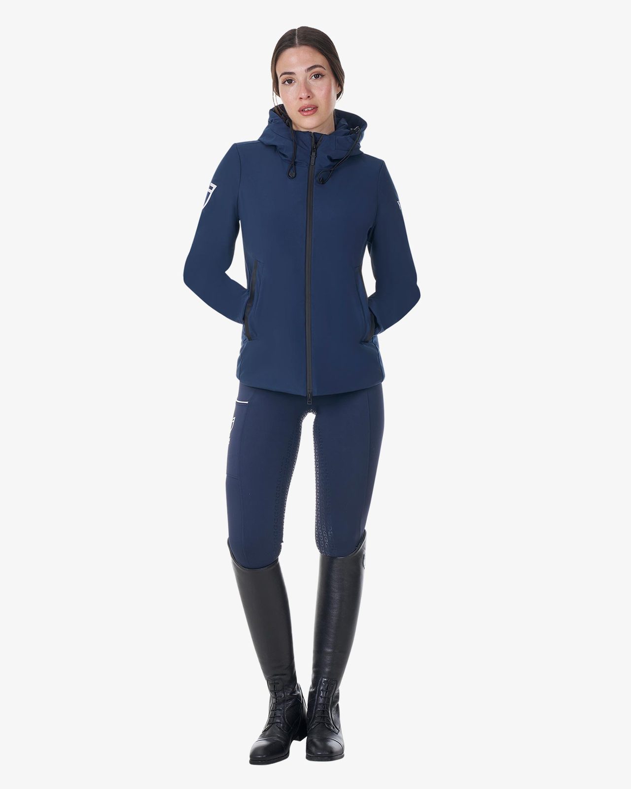 Piumino donna impermeabile Equestro X FISE