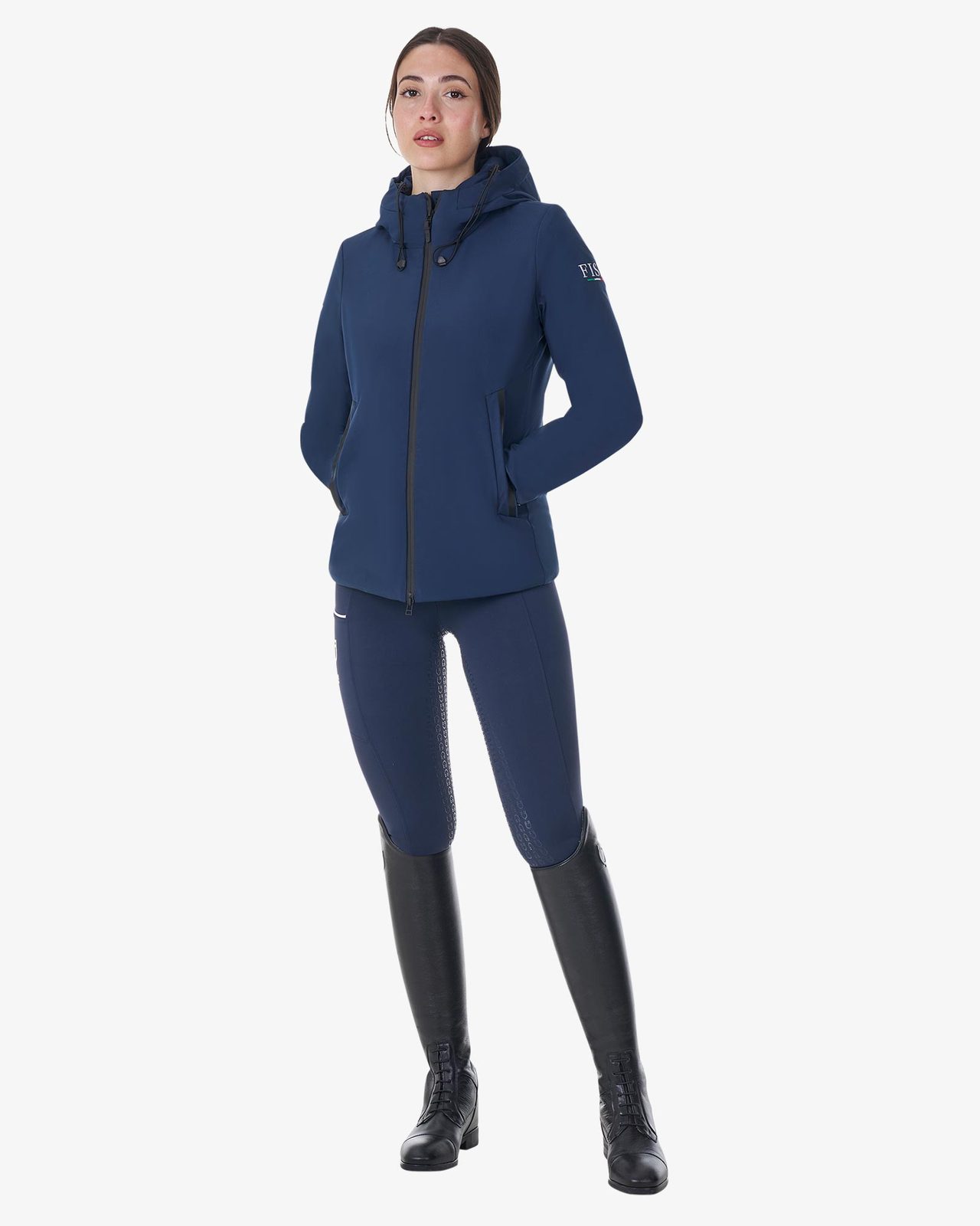 Piumino donna impermeabile Equestro X FISE