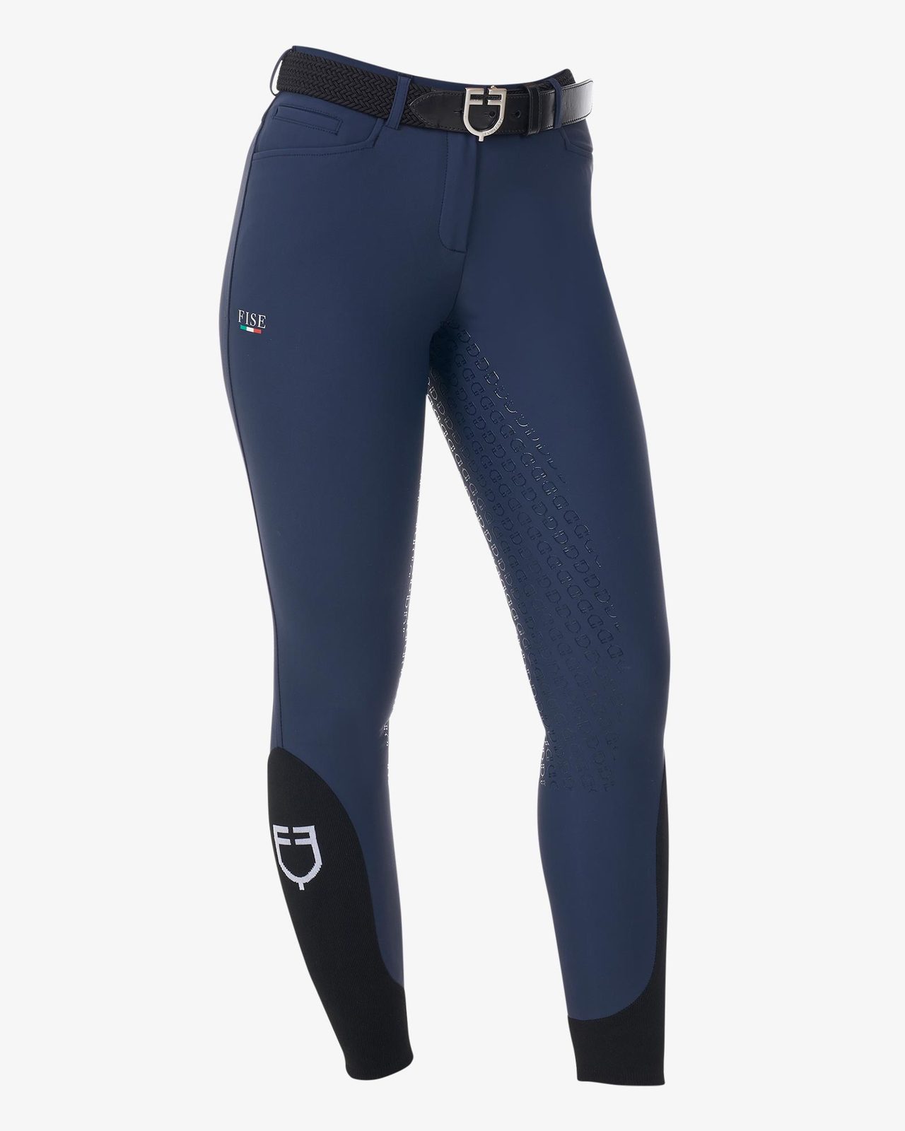 Pantaloni donna full grip Equestro X FISE
