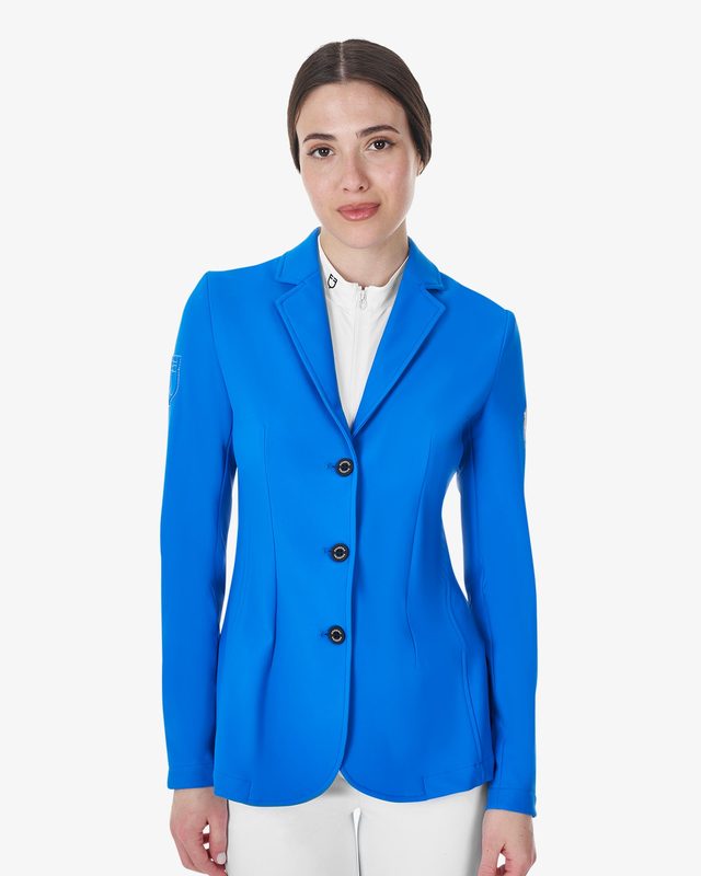 Women's three-button competition jacket Equestro X FISE