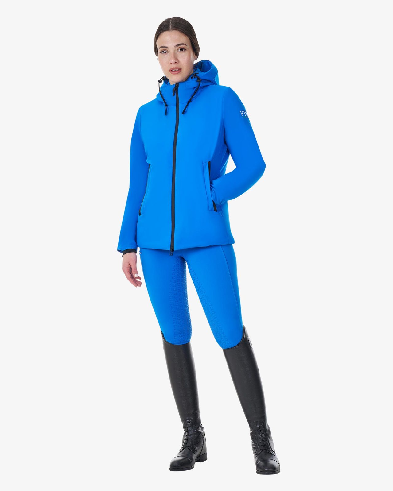 Piumino donna impermeabile Equestro X FISE