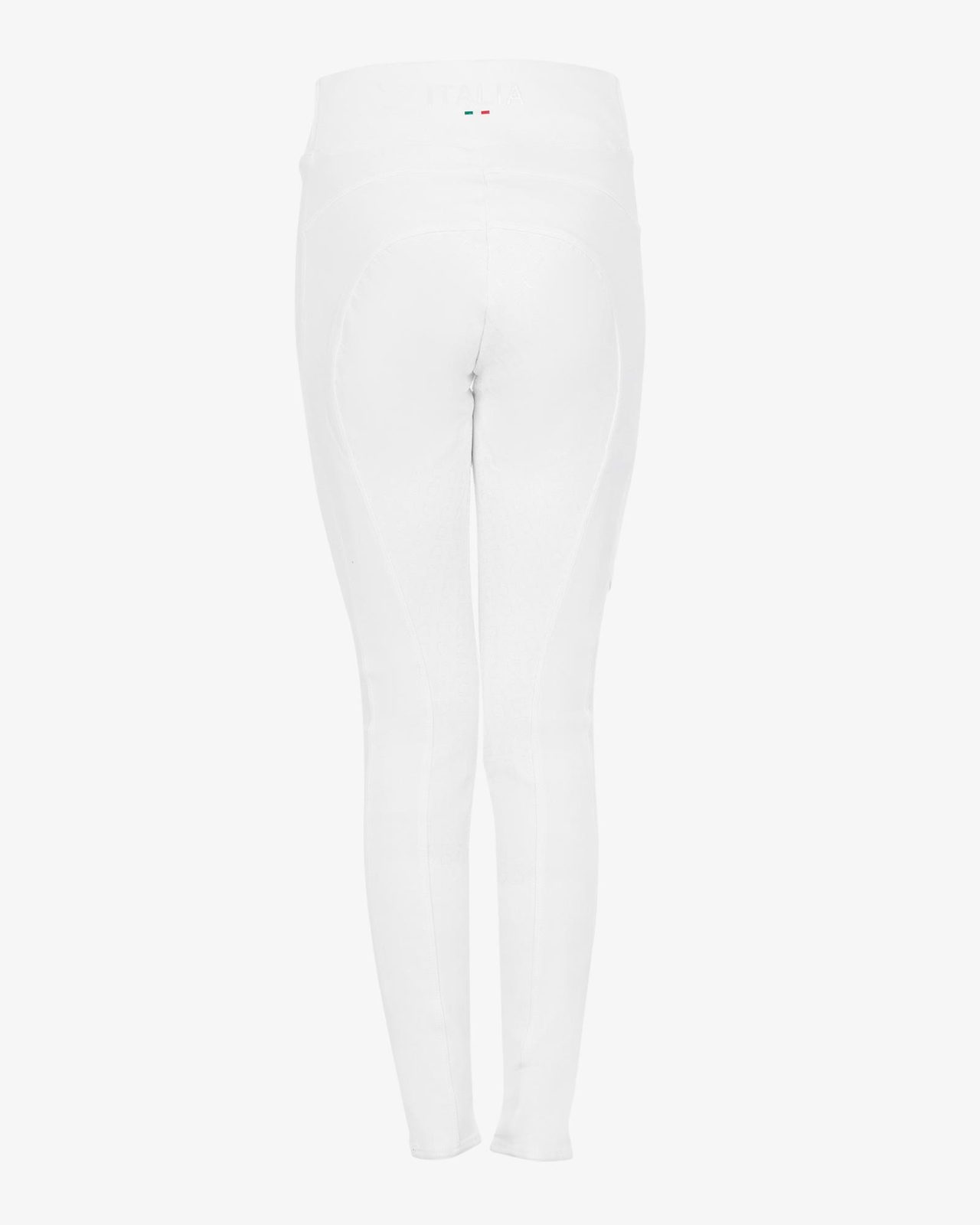 Girls' slim fit full grip leggings Equestro X FISE