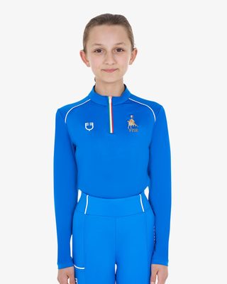 Kids' unisex training base layer Equestro X FISE
