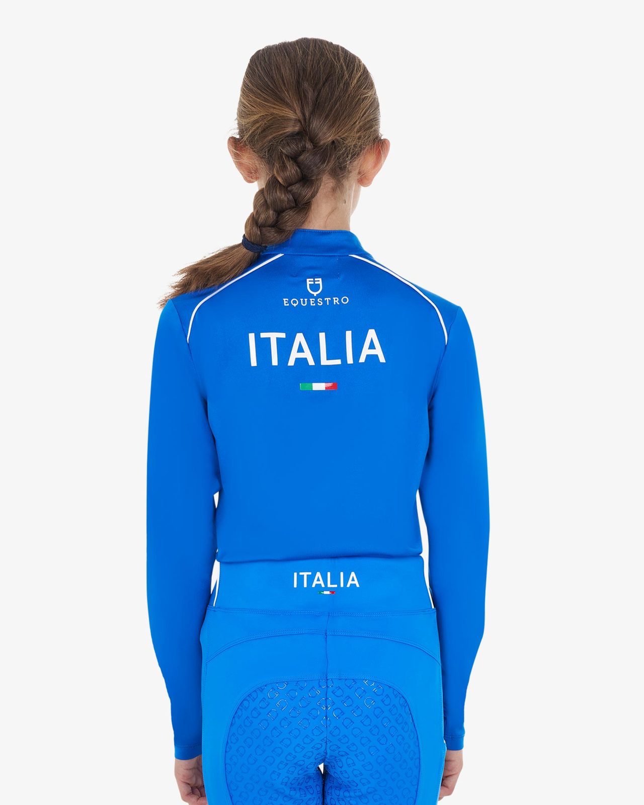 Kids' unisex training base layer Equestro X FISE