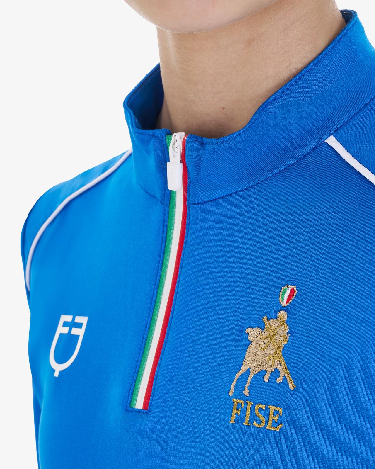Kids' unisex training base layer Equestro X FISE