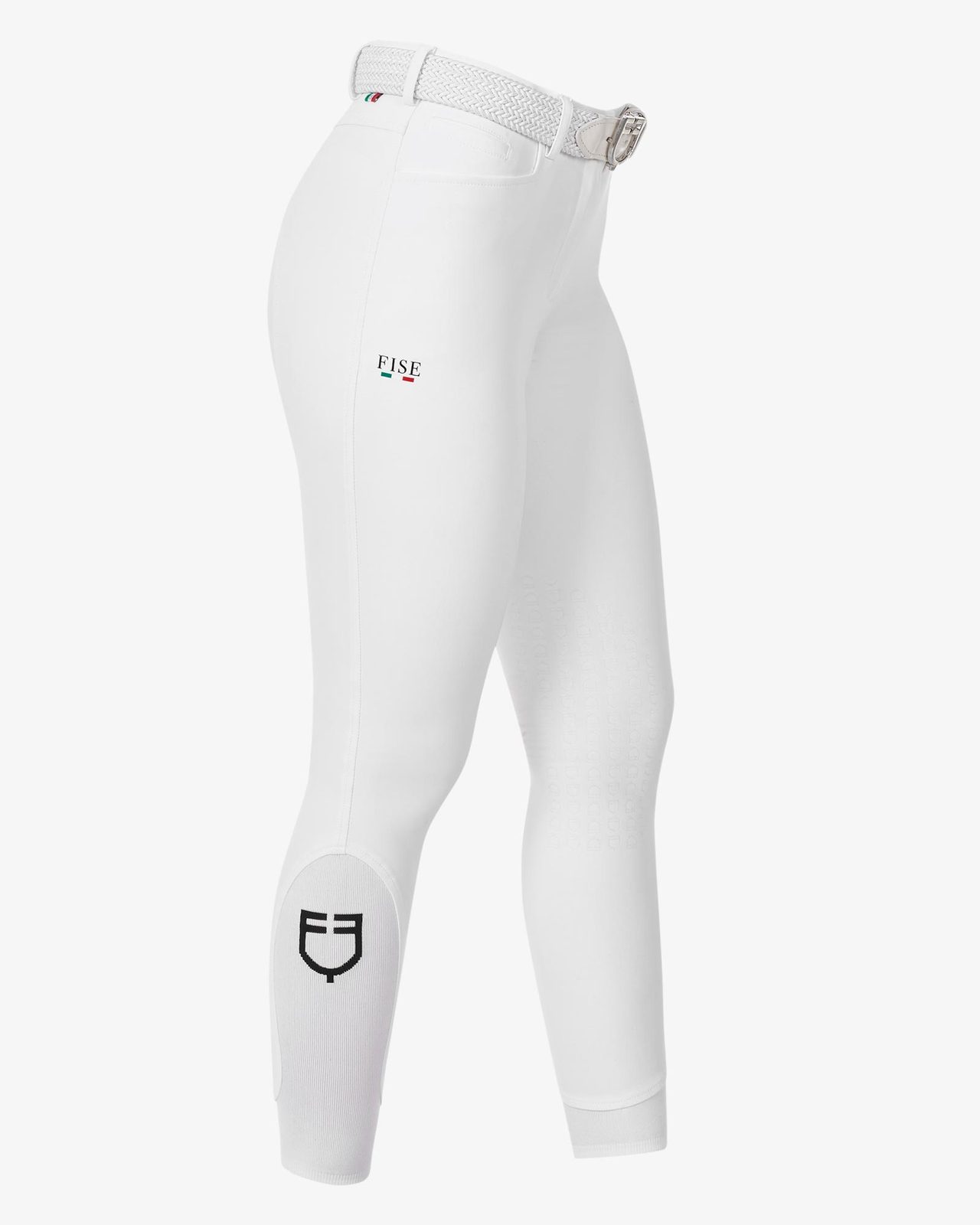 Pantaloni donna grip ginocchio Equestro X FISE