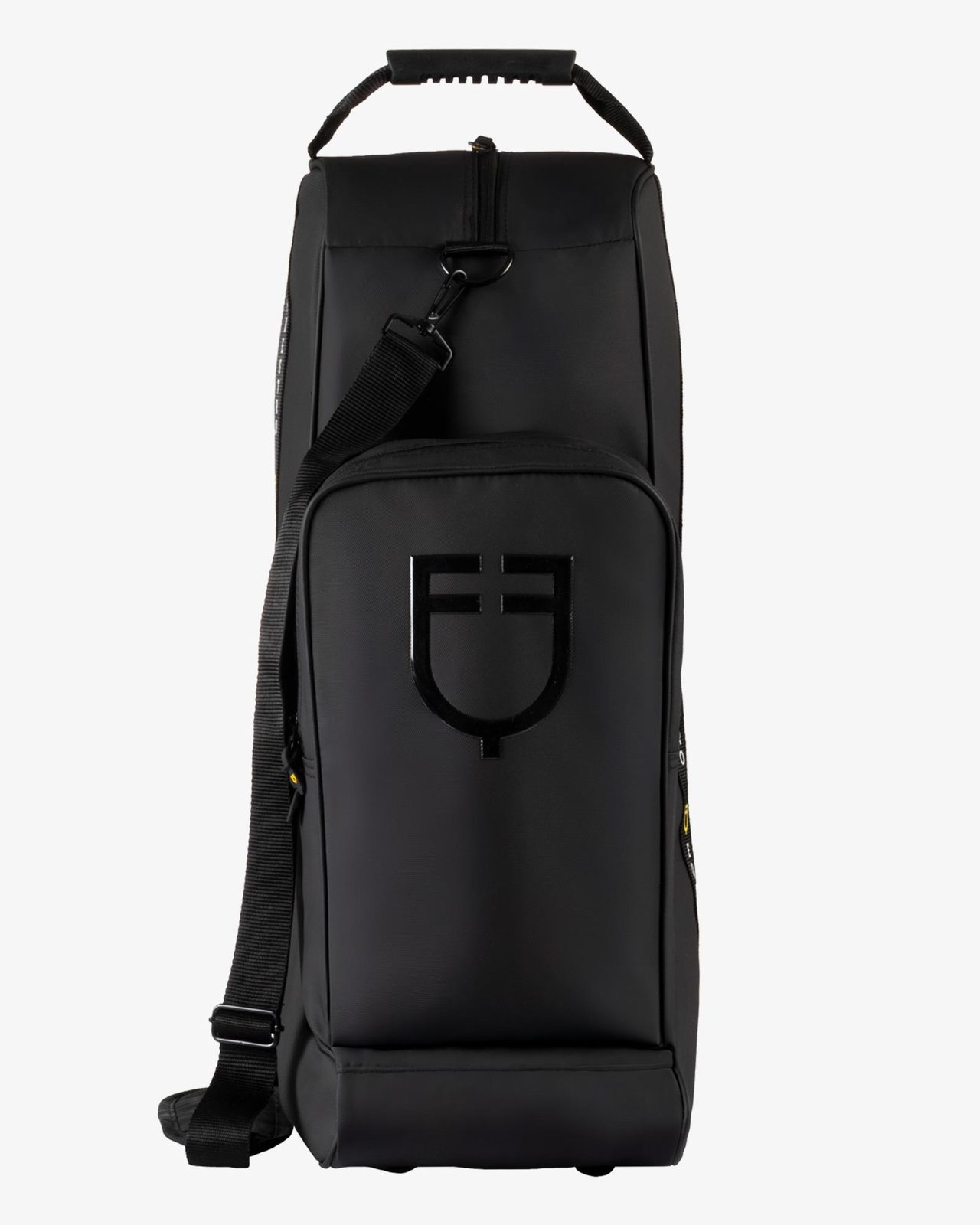 Boot and helmet bag in technical fabric