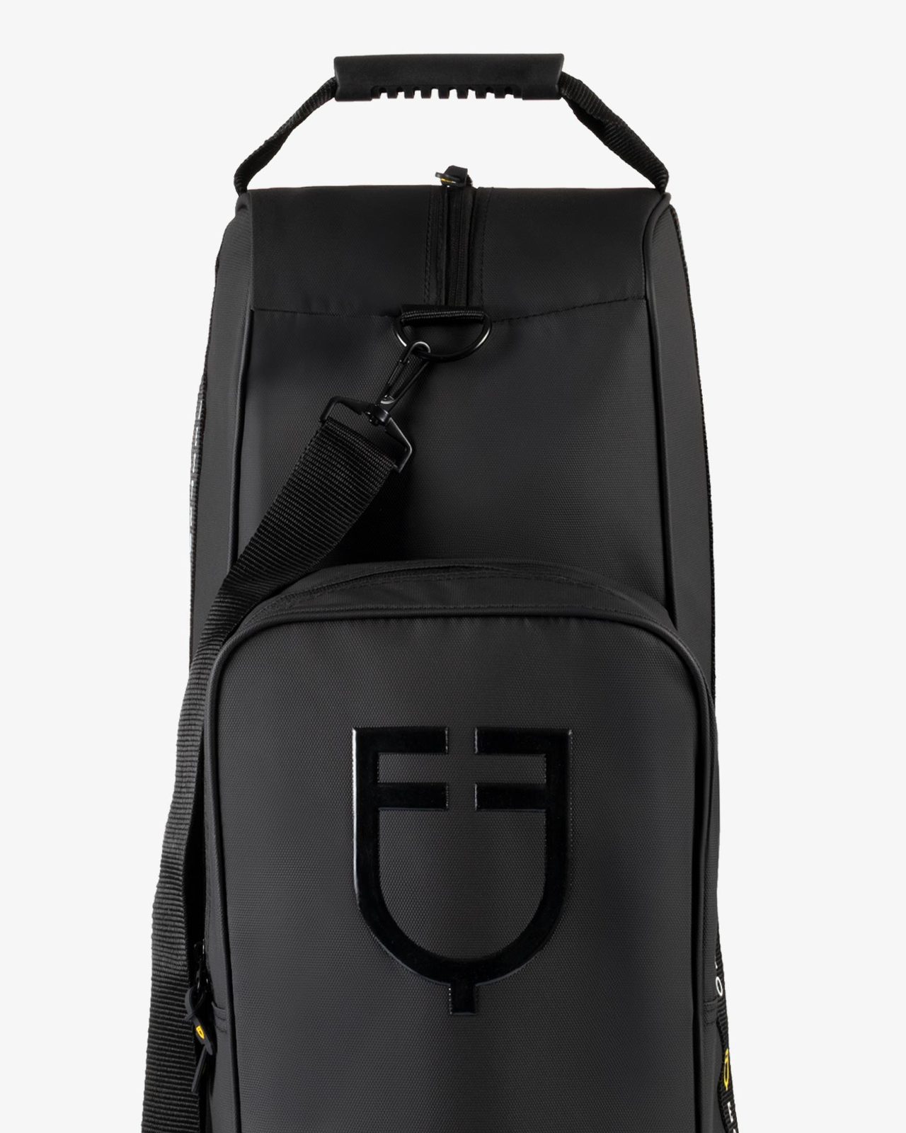 Boot and helmet bag in technical fabric
