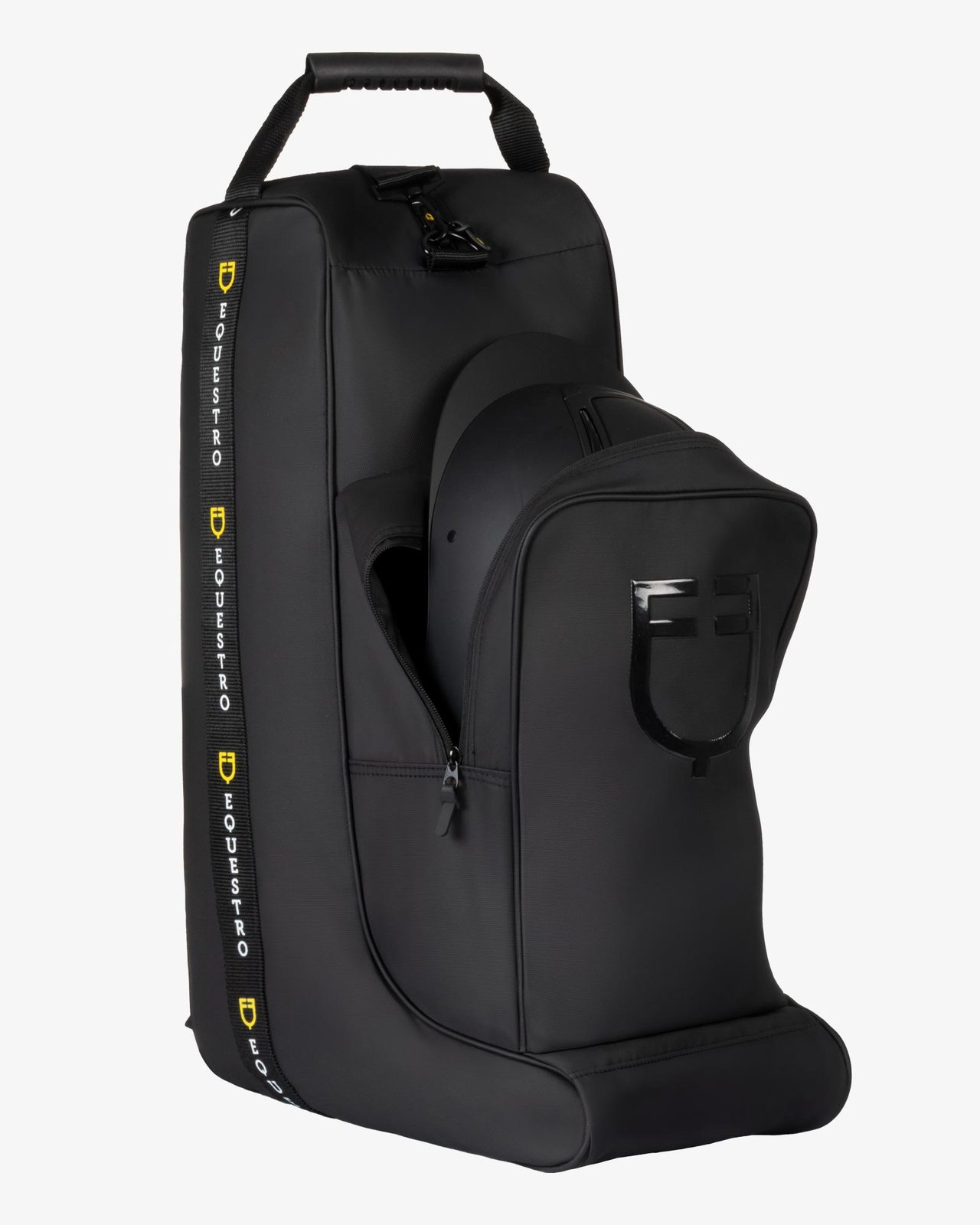 Boot and helmet bag in technical fabric