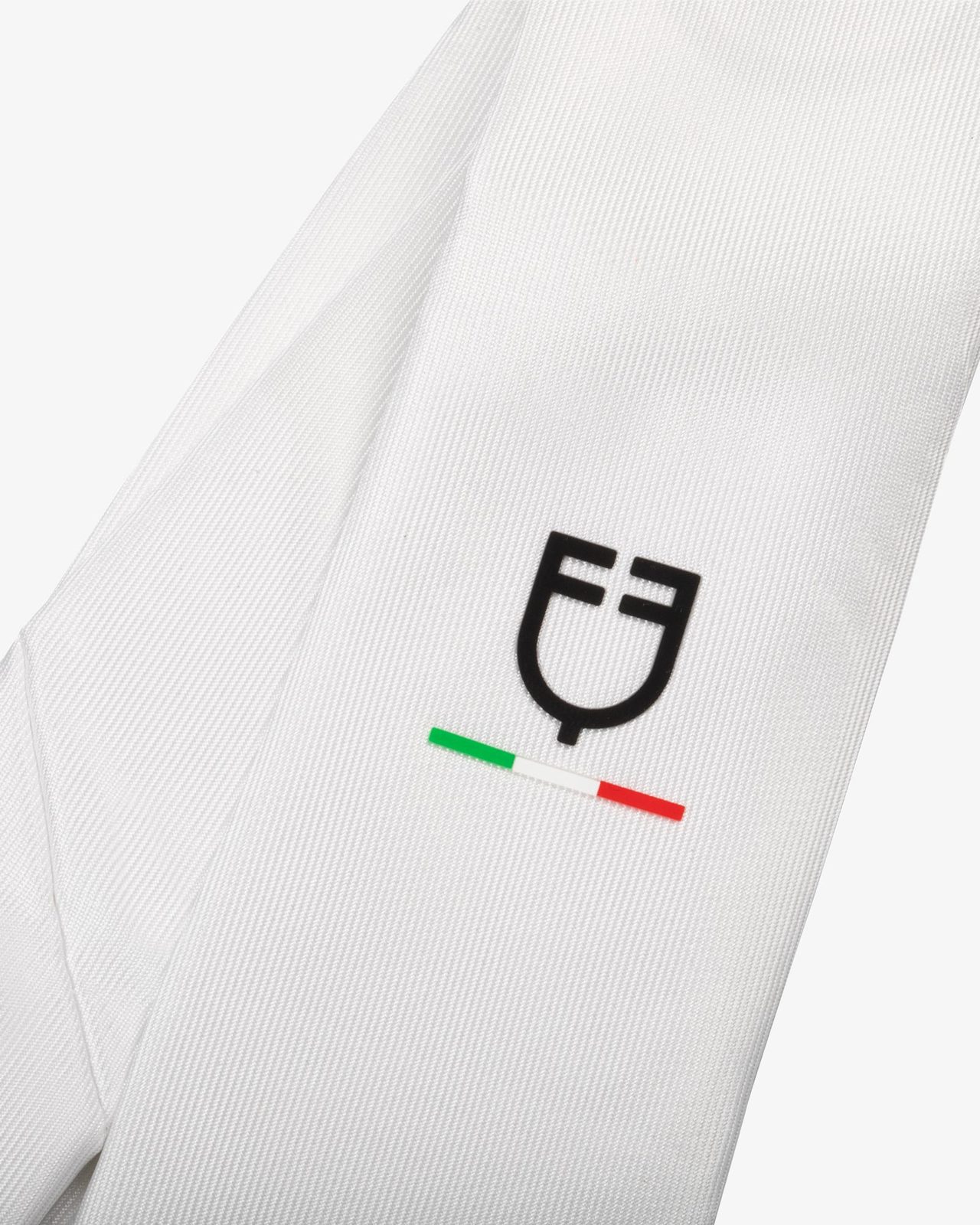 Cravatta da competizione logo ricamato Equestro X FISE