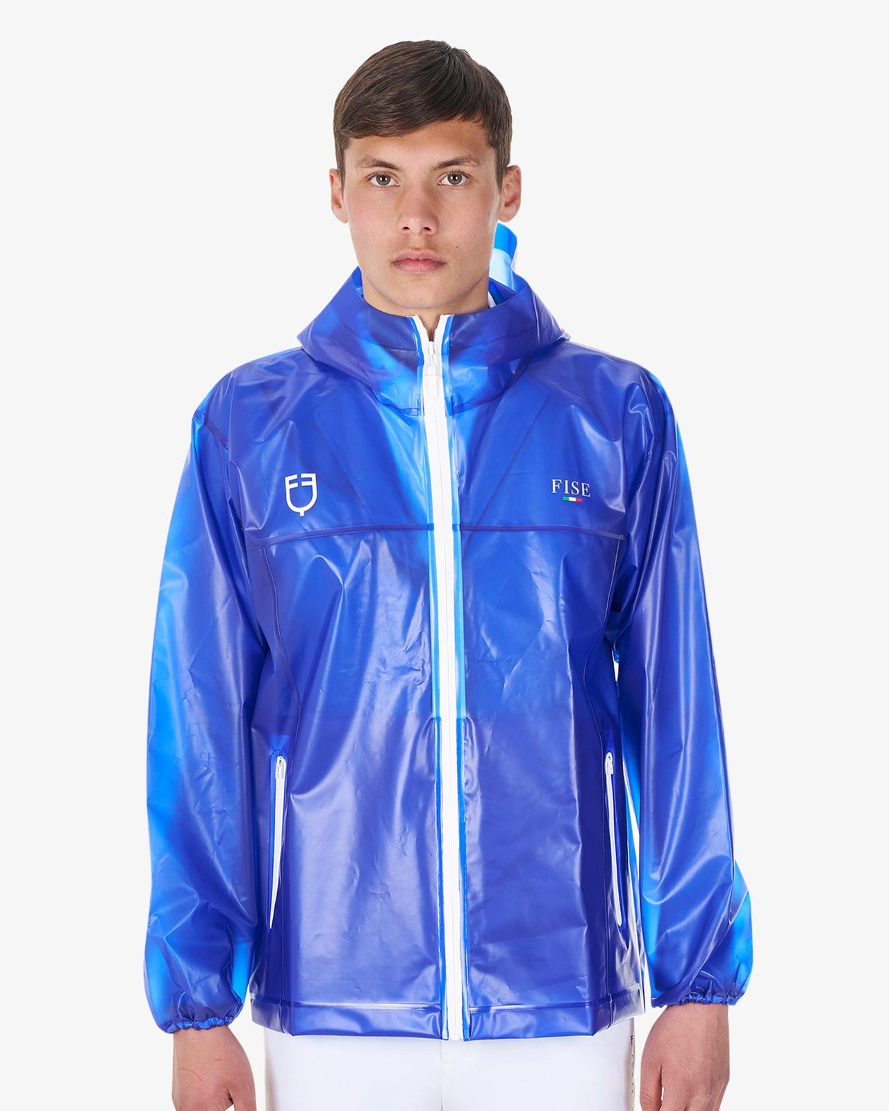 Unisex raincoat Equestro X FISE