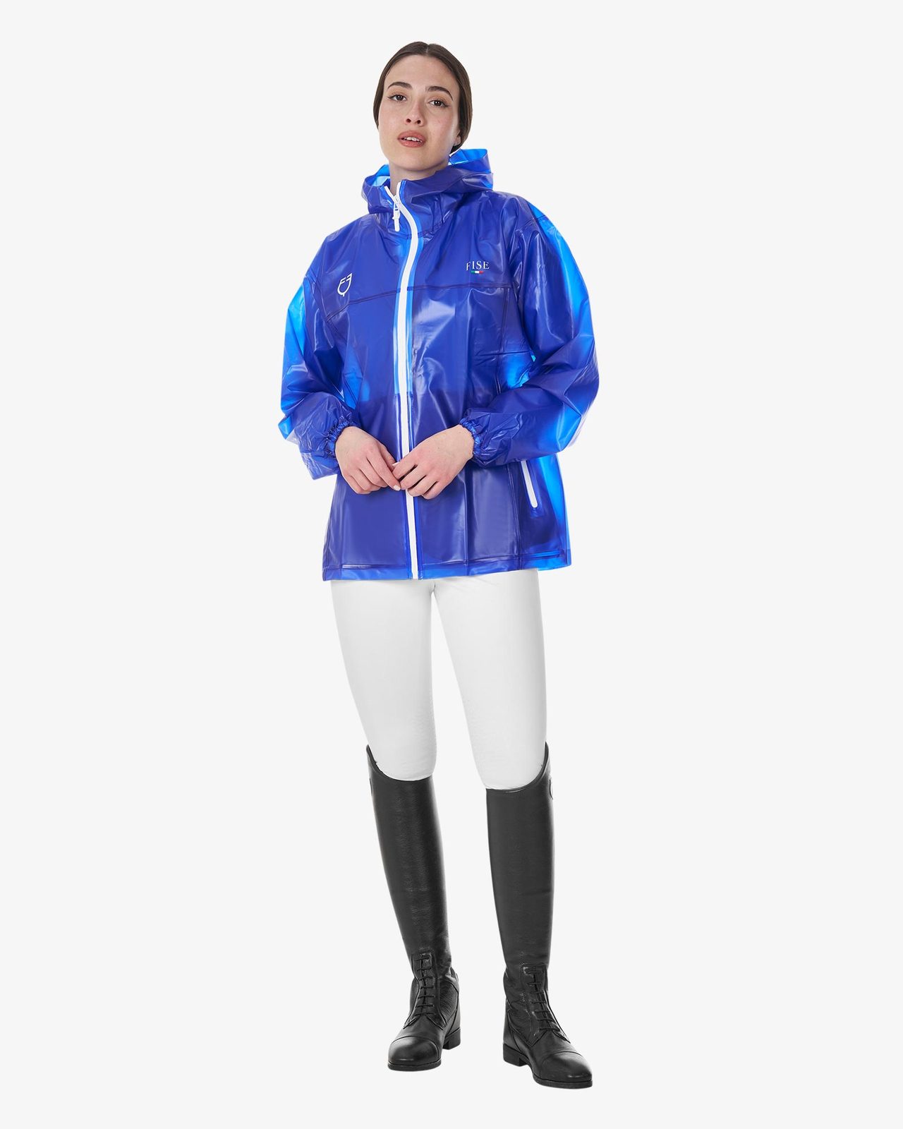 Unisex raincoat Equestro X FISE