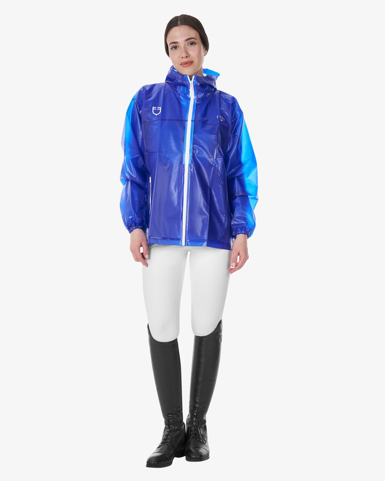 Unisex raincoat Equestro X FISE