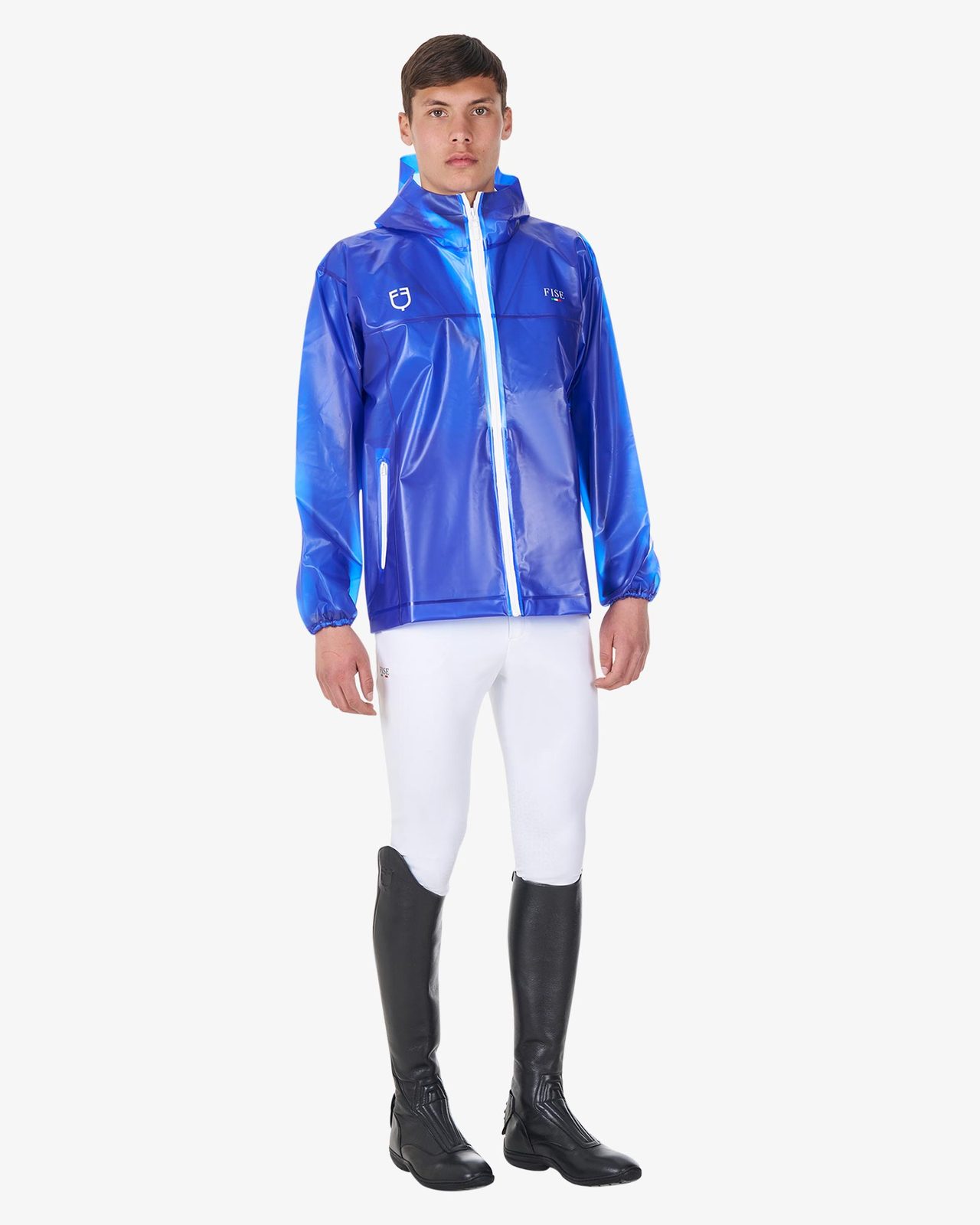 Unisex raincoat Equestro X FISE